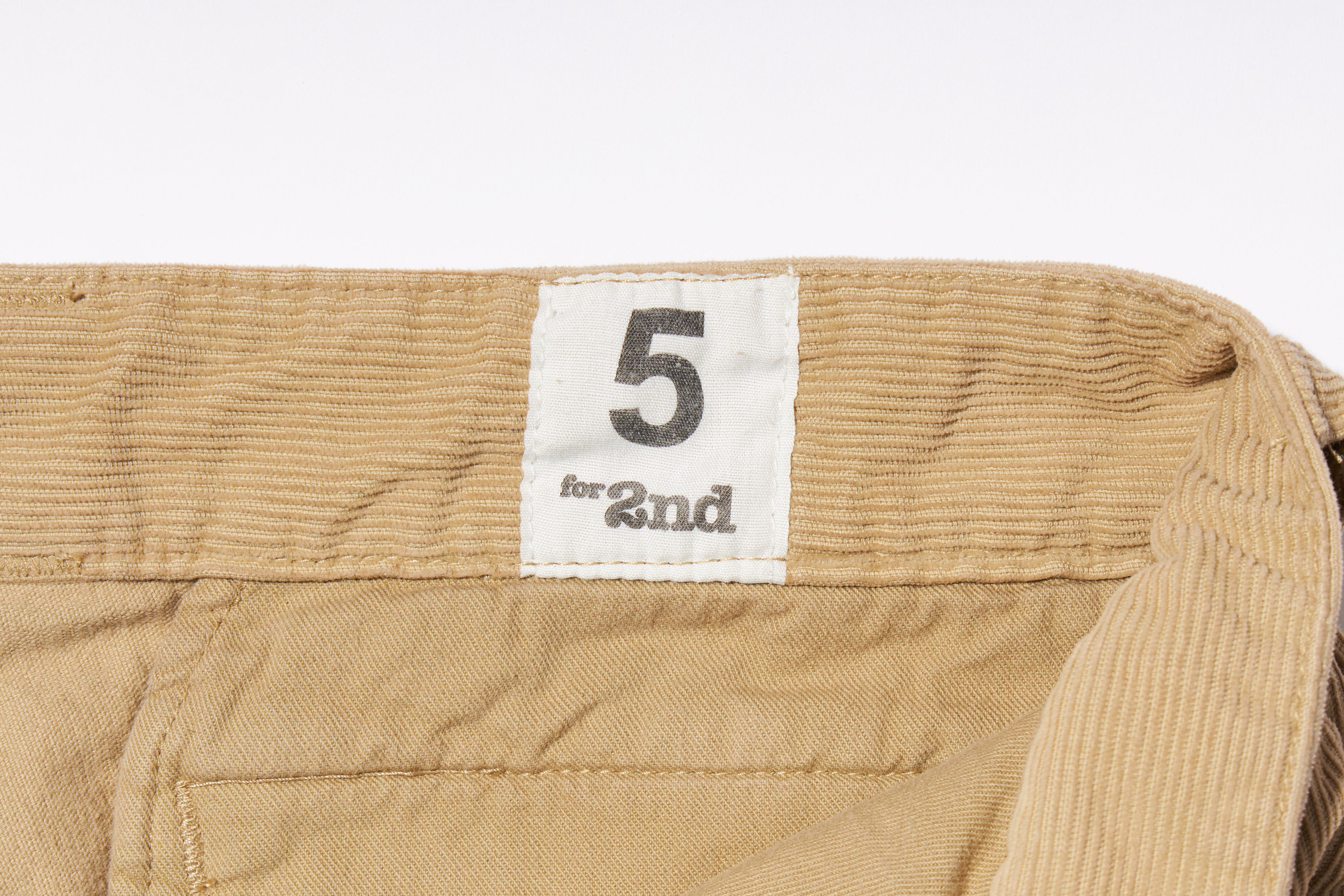 World Workers×2nd ビーチコーデュロイ M-52ショーツ