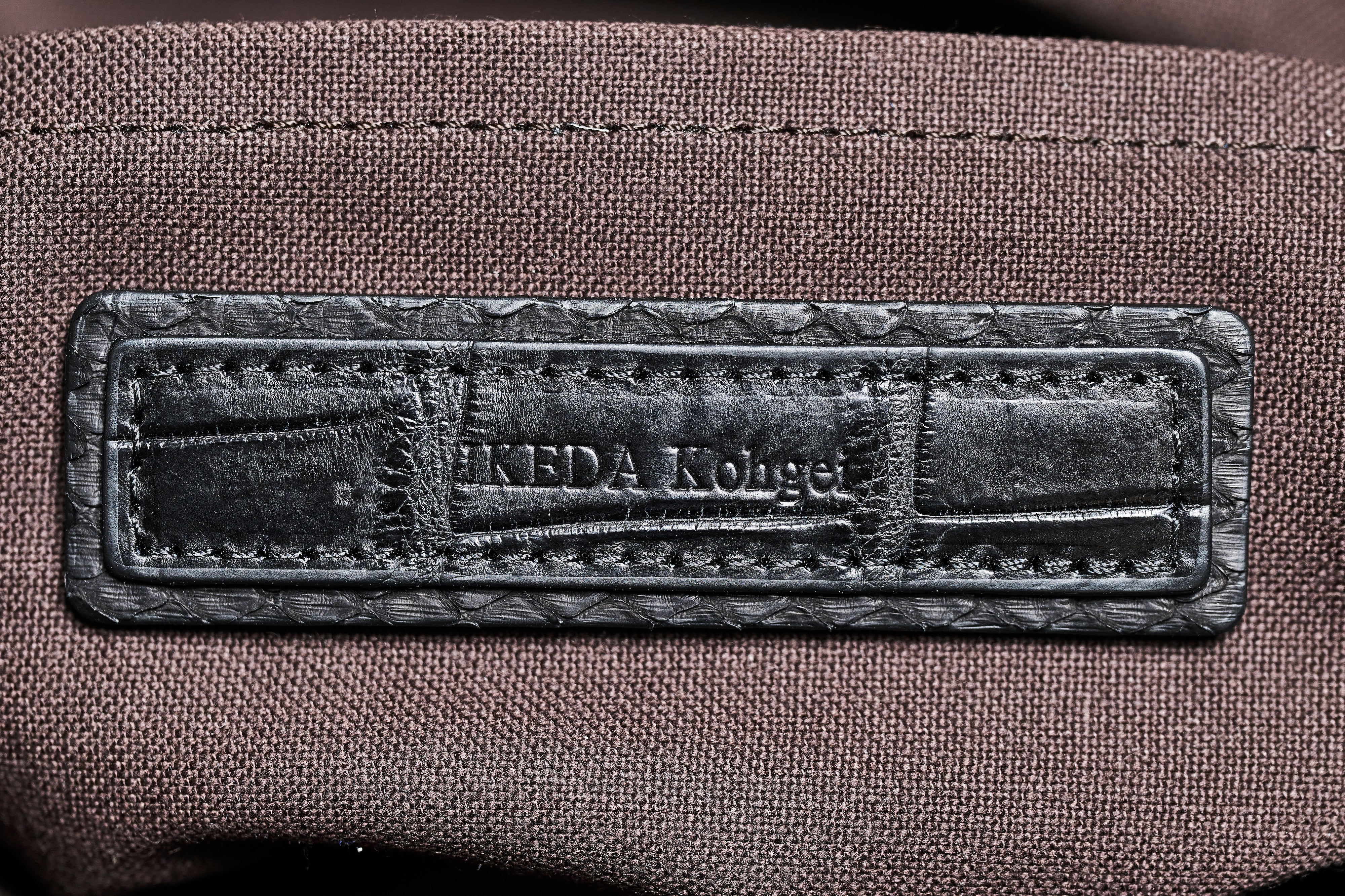 池田工芸 × Lightning 純国産「茶芯」ホースハイド T-Core Leather Lover Helmet Bag【公式オンライン限定】
