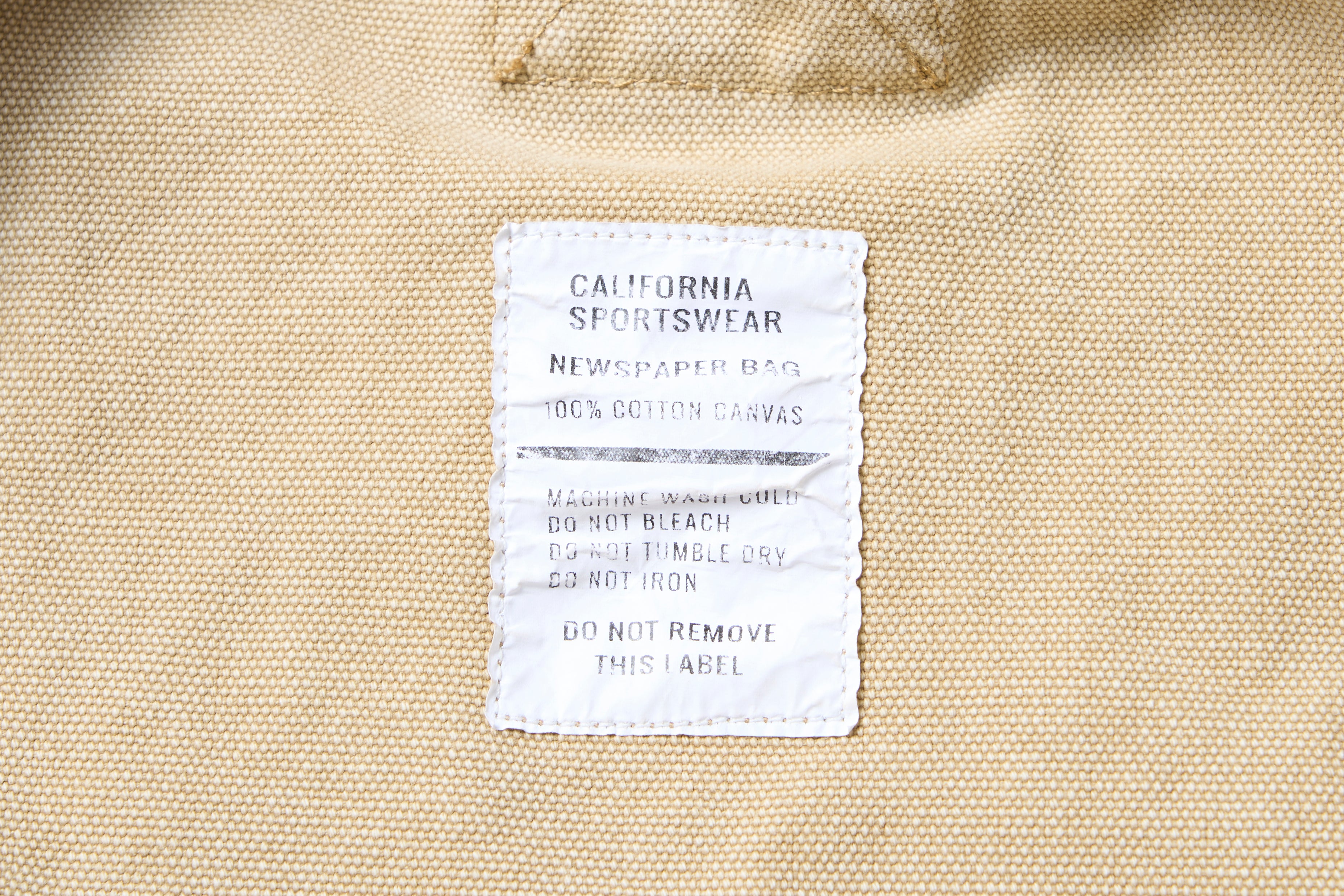 California Sportswear × CLUTCHニュースペーパーバッグ(100th Anniv.)