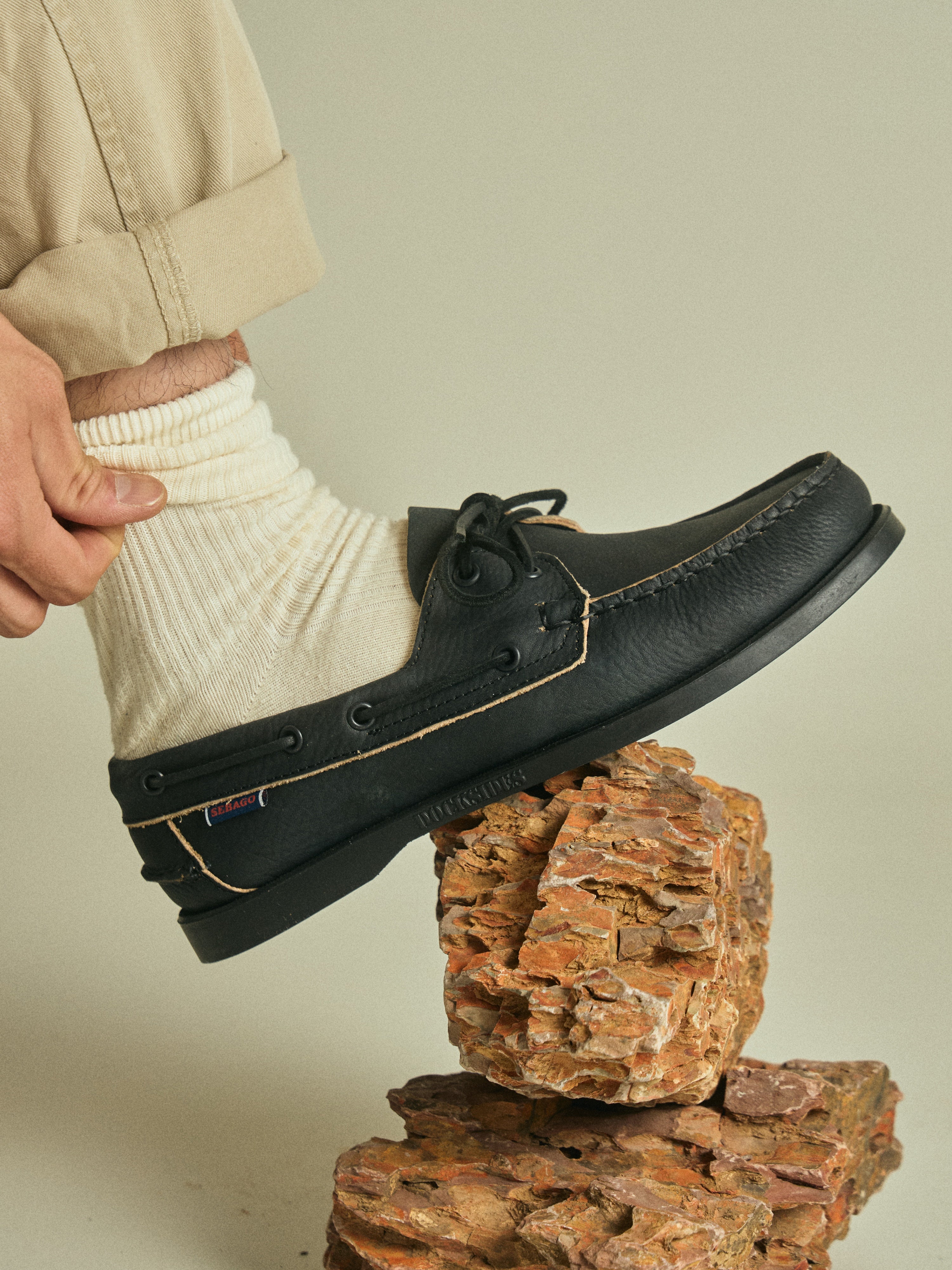 SEBAGO×2nd DOCKSIDES PORTLAND BLACK