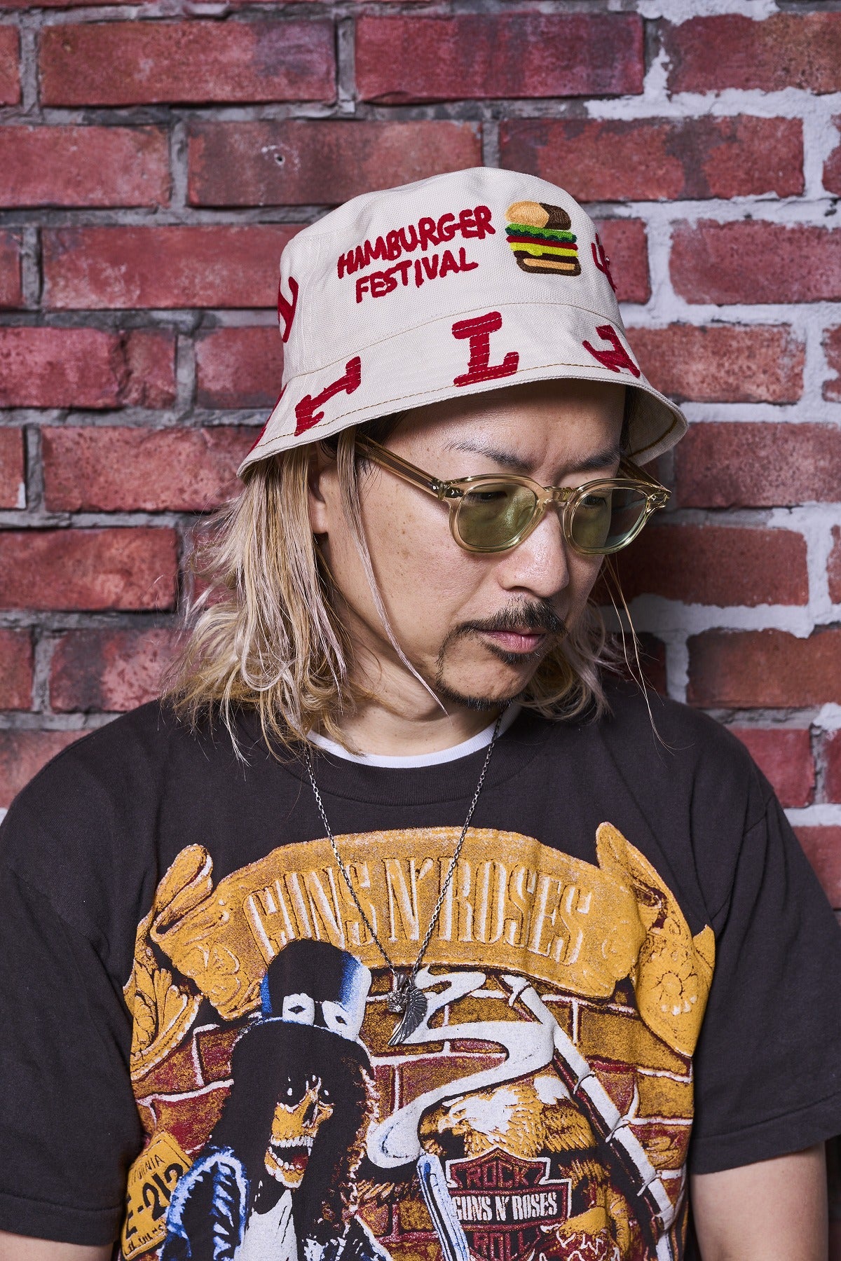 JABS × Lightning コットンキャンバスバケットハット(Hamburger Festival)