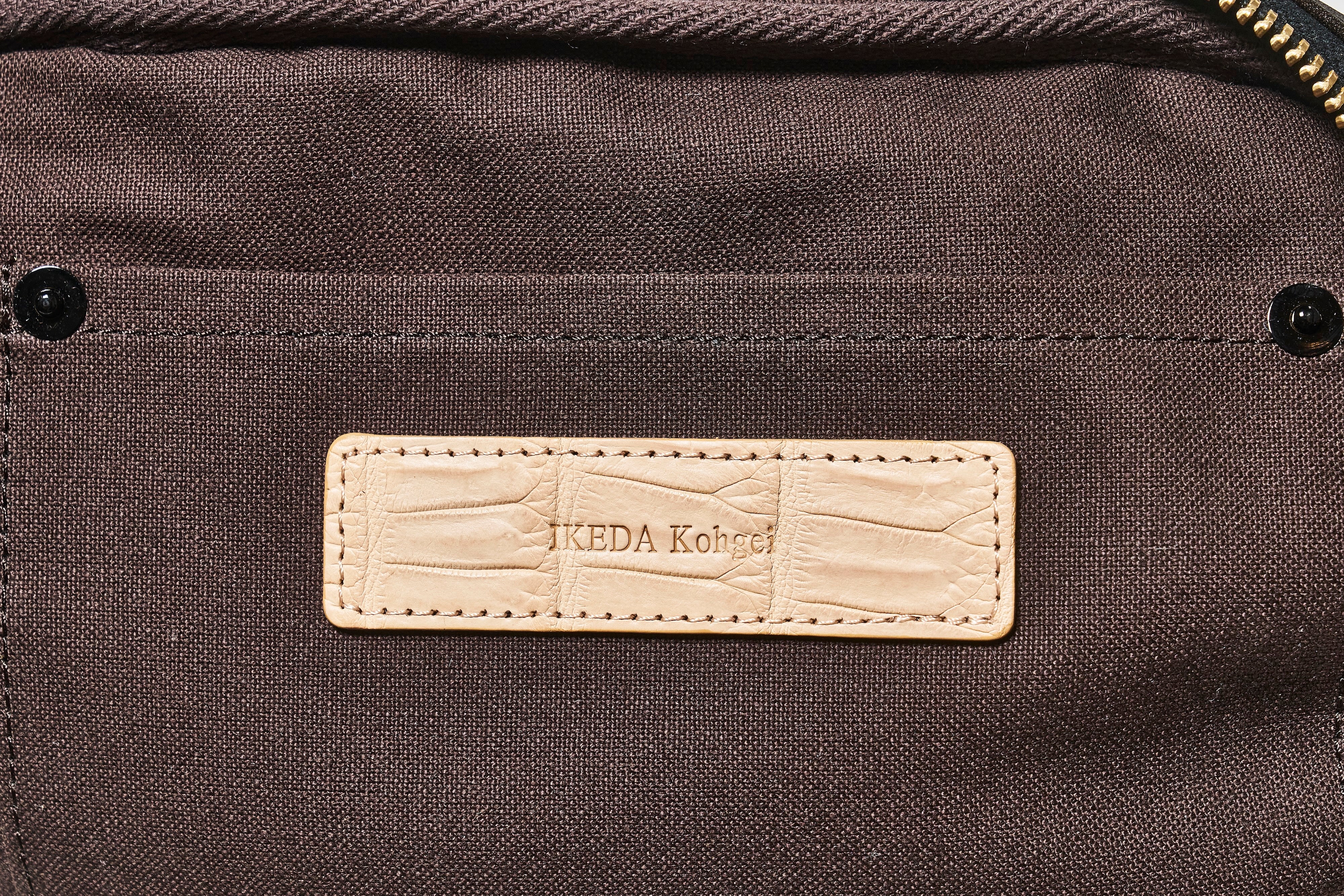 池田工芸 × Lightning 「赤茶芯」ホースハイド バディバッグ