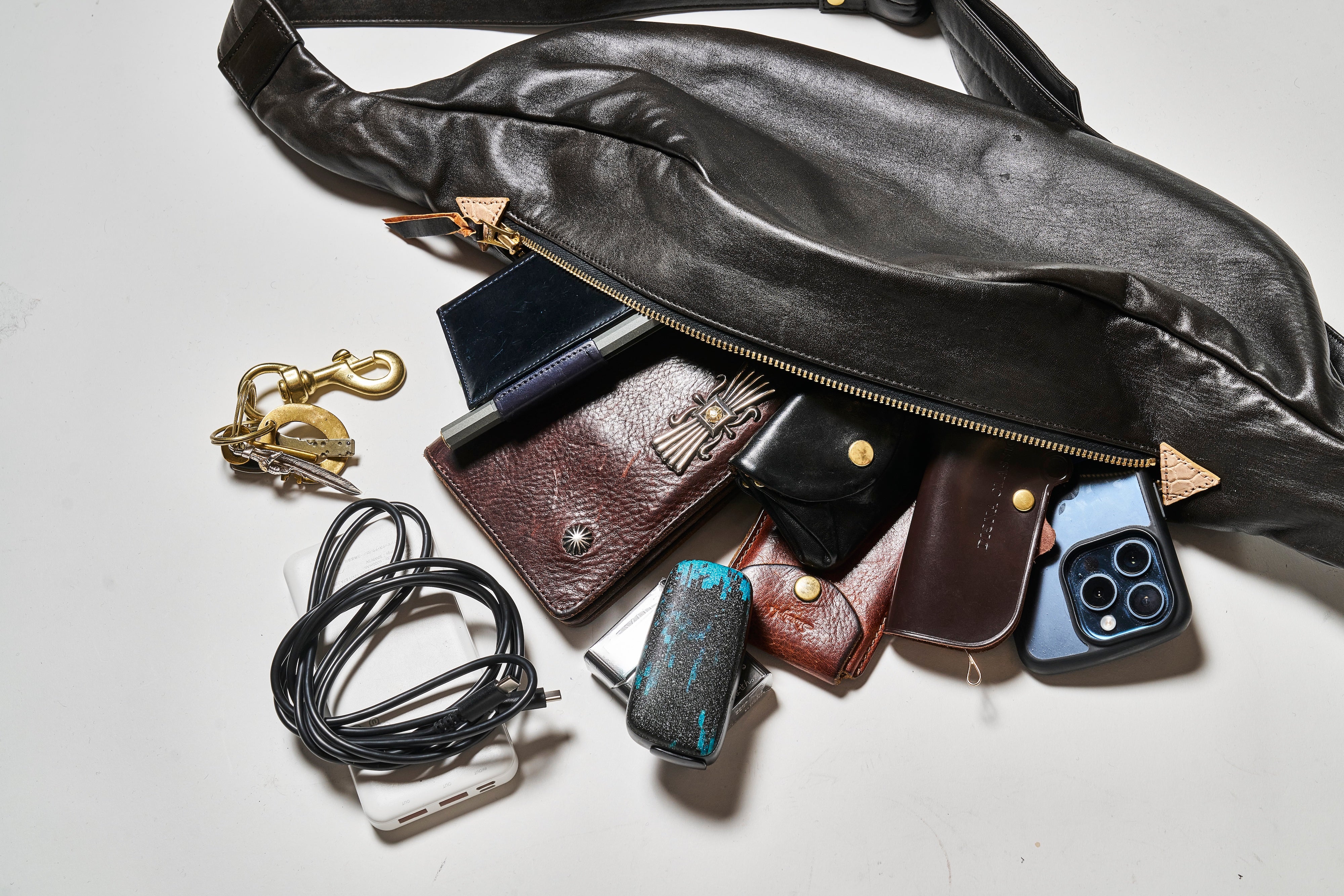 池田工芸 × Lightning 純国産「茶芯」ホースハイド バディバッグ【公式オンライン限定】【8月24日頃出荷】