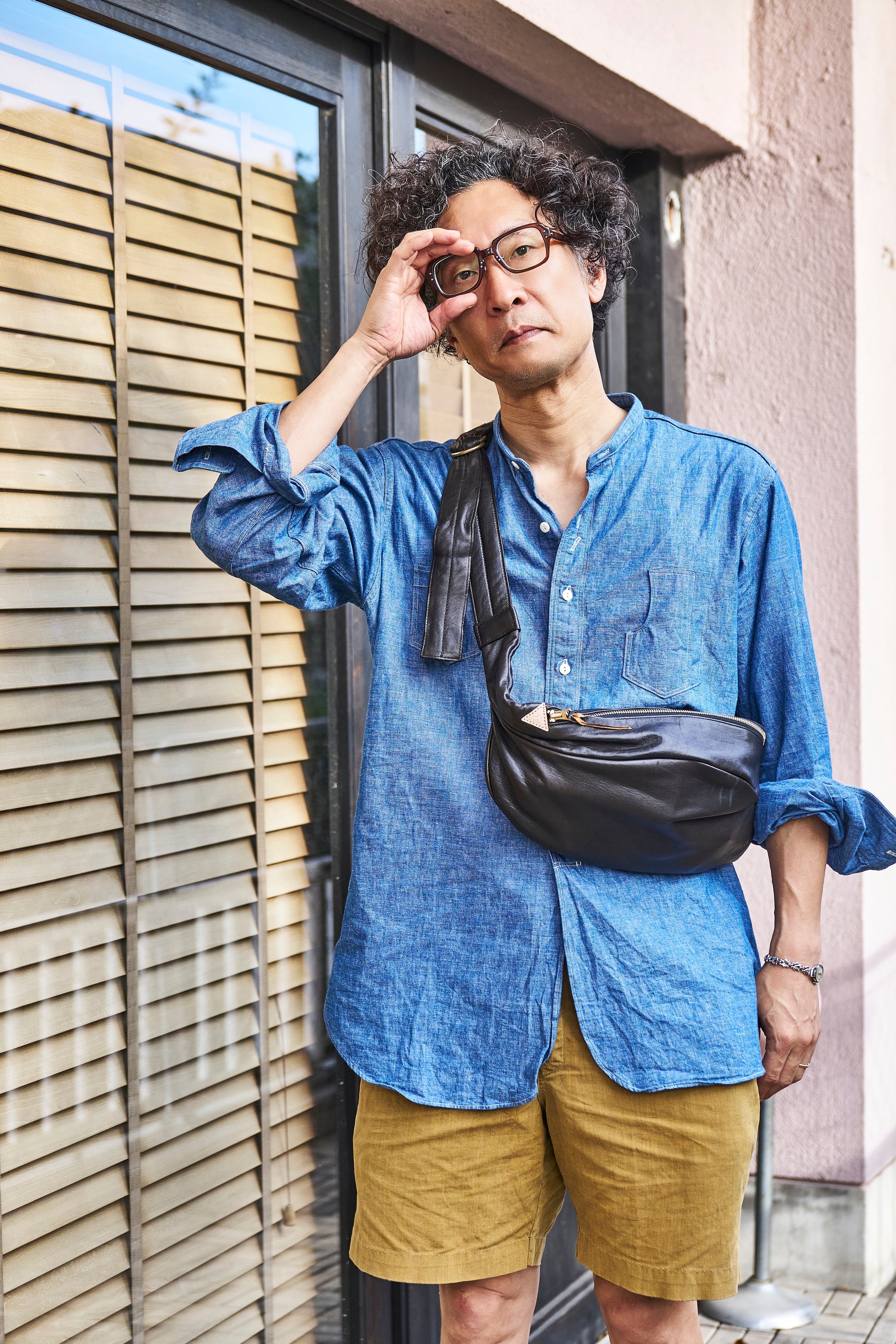 池田工芸 × Lightning 純国産「茶芯」ホースハイド バディバッグ【公式オンライン限定】【8月24日頃出荷】