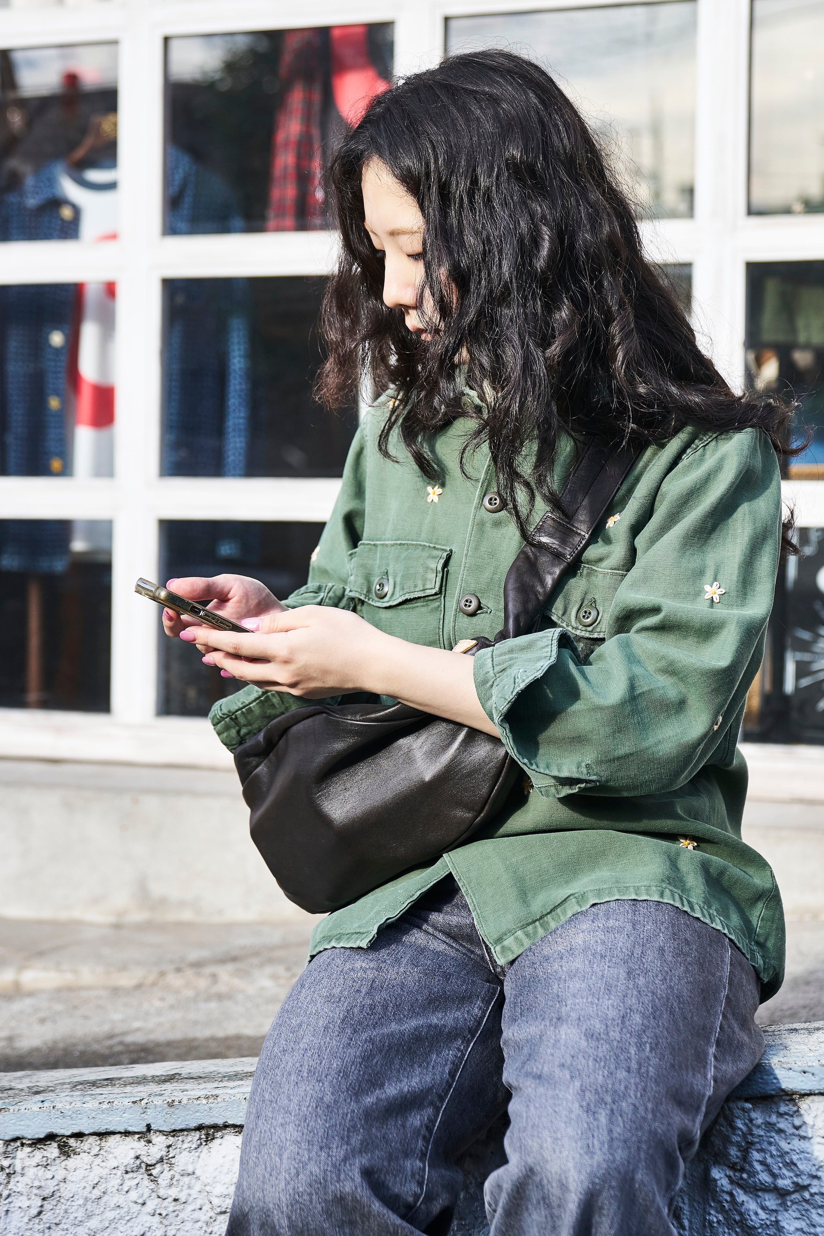 池田工芸 × Lightning 純国産「茶芯」ホースハイド バディバッグ【公式オンライン限定】