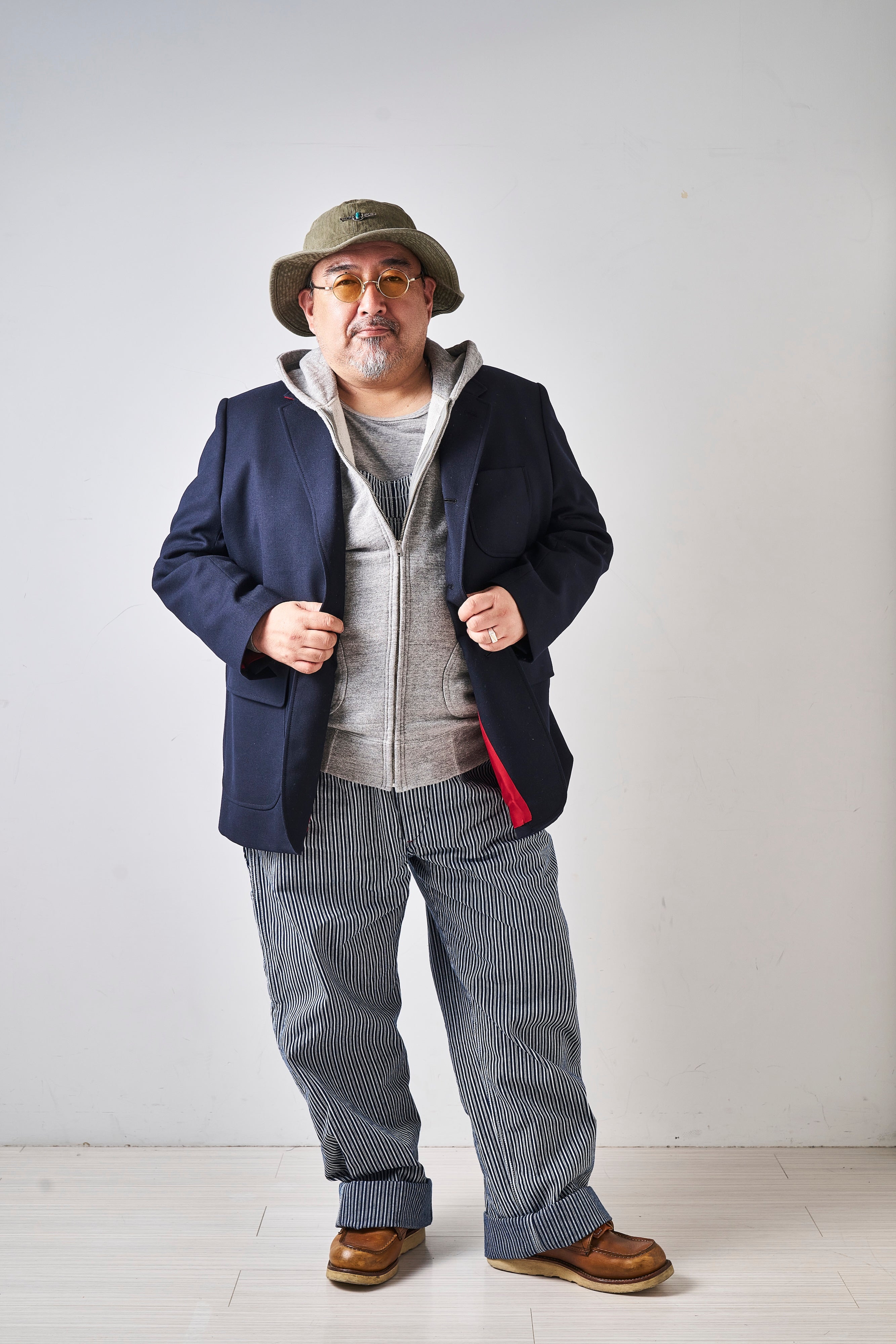 JELADO × Lightning ネイビーブレザー