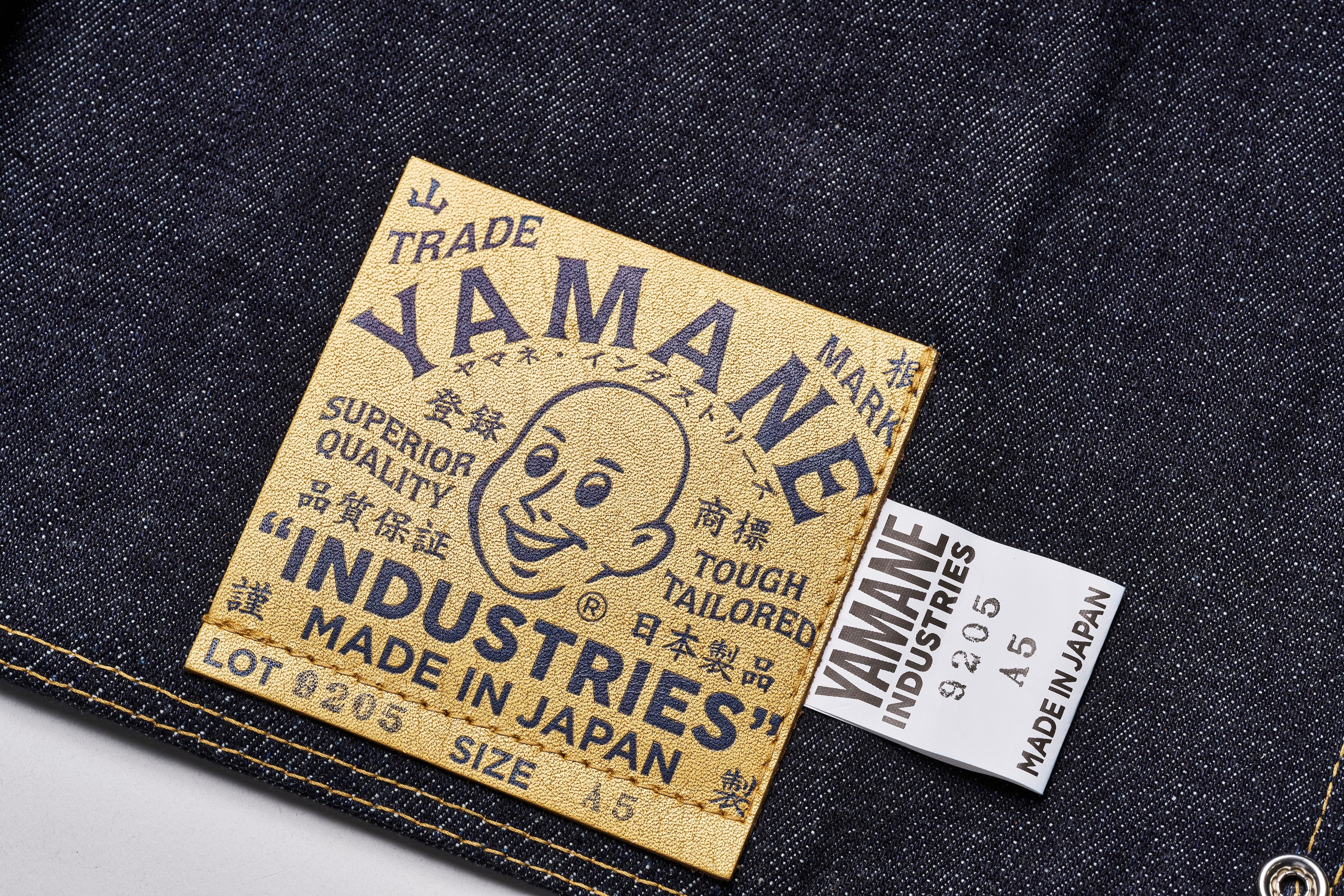 YAMANE INDUSTRIES × LightningセルビッジデニムノートカバーA5(ノート付き)