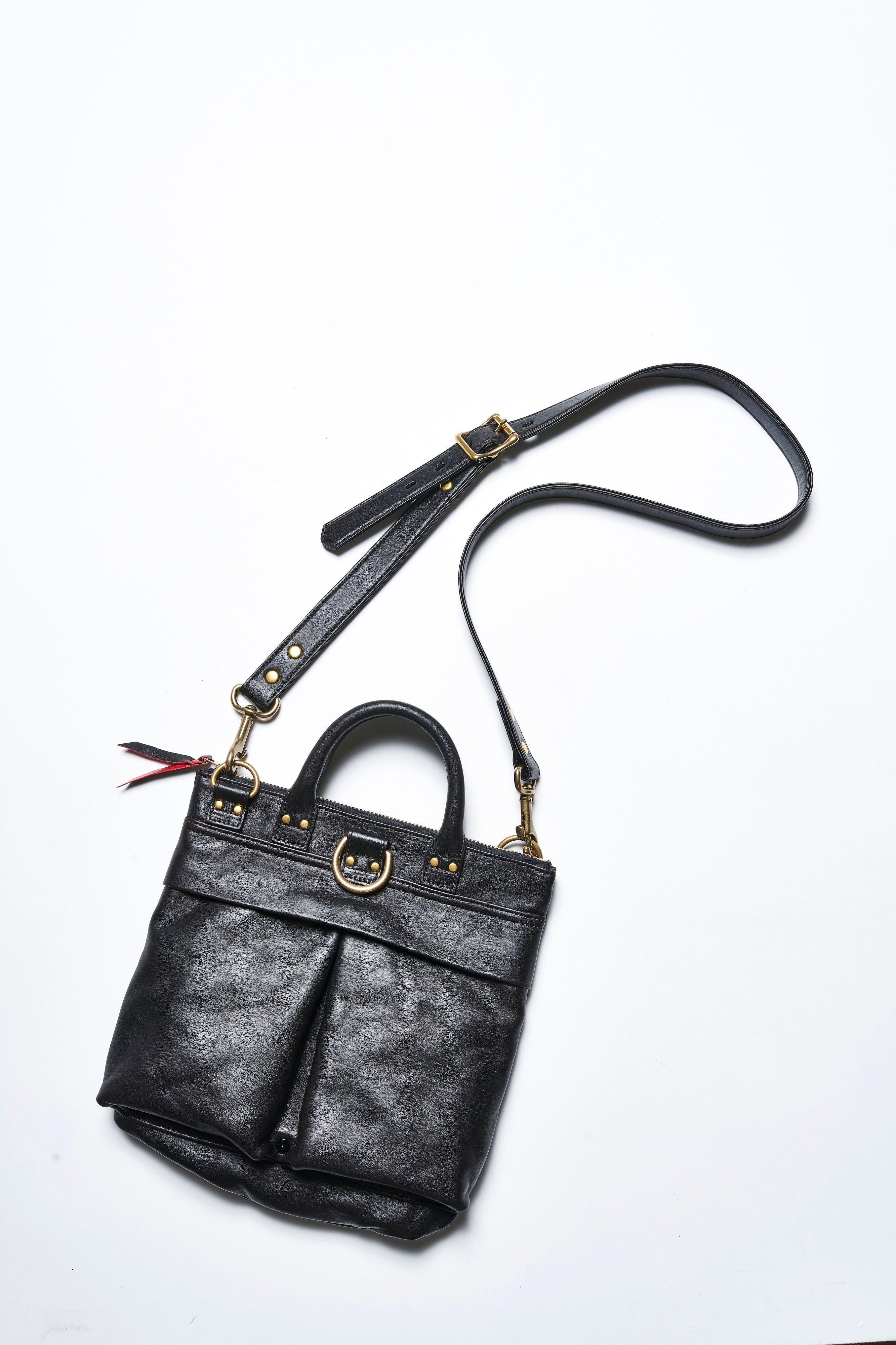 池田工芸×Lightning 純国産「赤茶芯」ホースハイド RED T-Core Leather Lover Minimet Bag【公式オンライン限定】