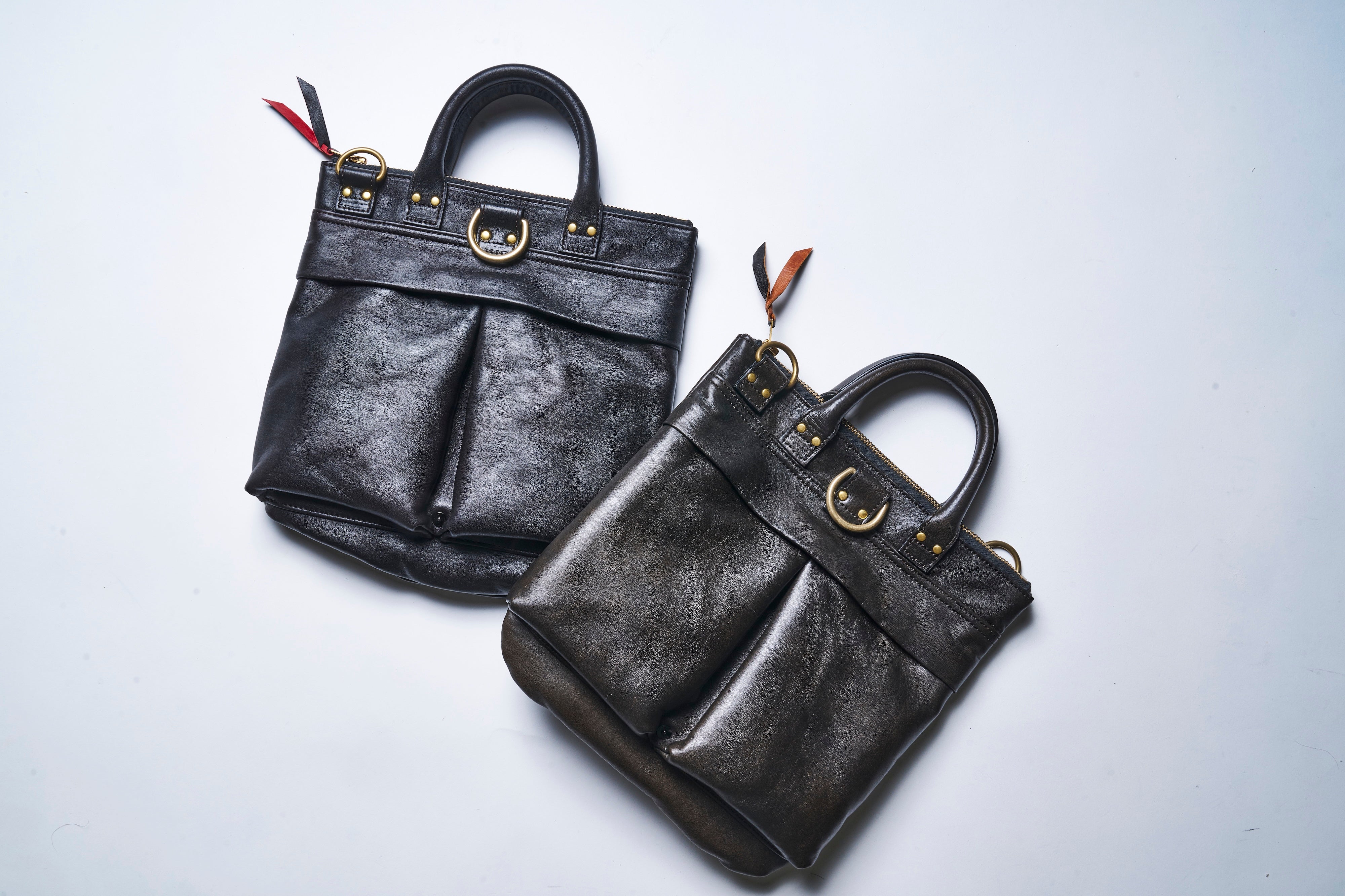 池田工芸×Lightning 純国産「赤茶芯」ホースハイド RED T-Core Leather Lover Minimet Bag【公式オンライン限定】【8月10日頃出荷】