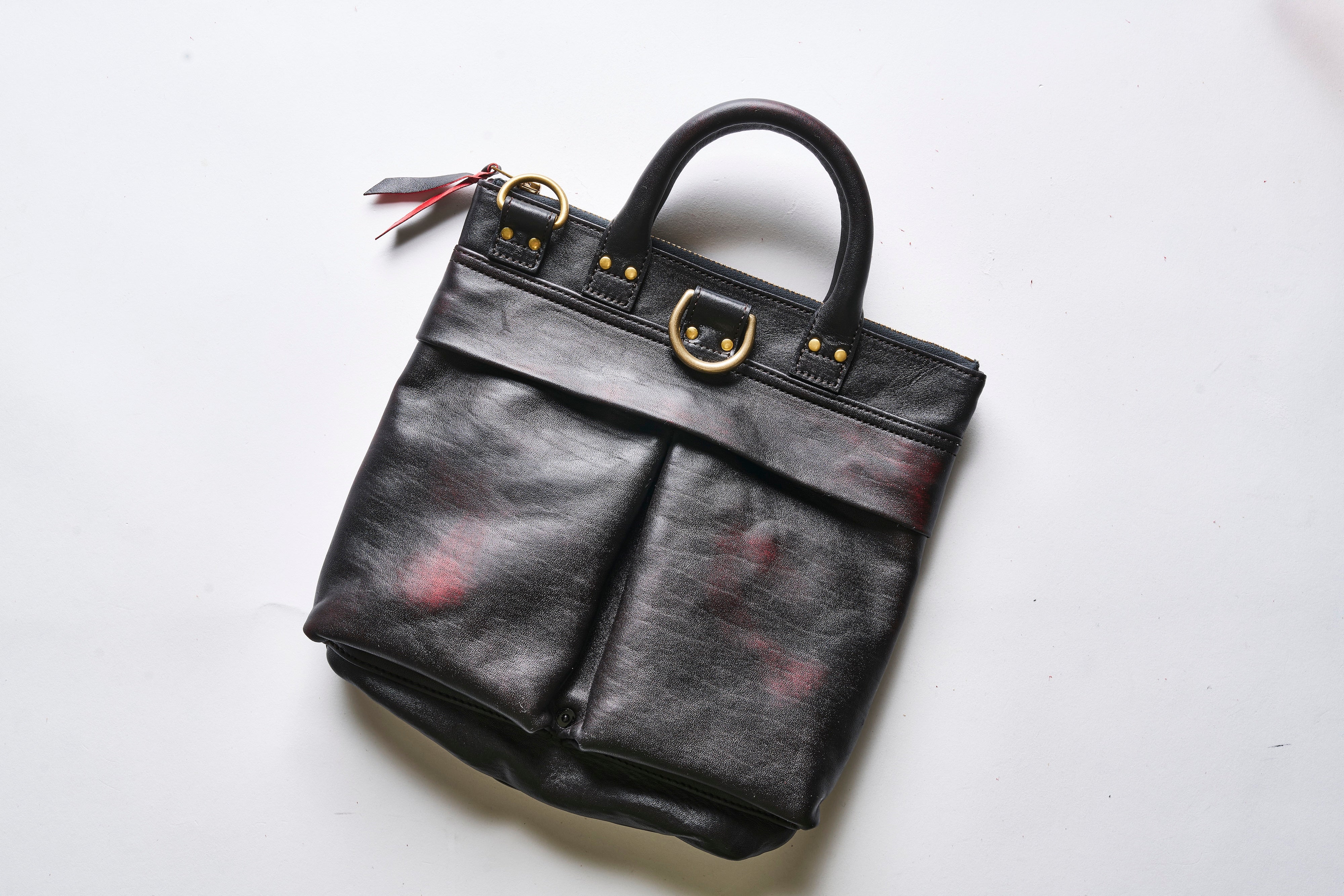 池田工芸×Lightning 純国産「赤茶芯」ホースハイド RED T-Core Leather Lover Minimet Bag【公式オンライン限定】【9月25日頃出荷】