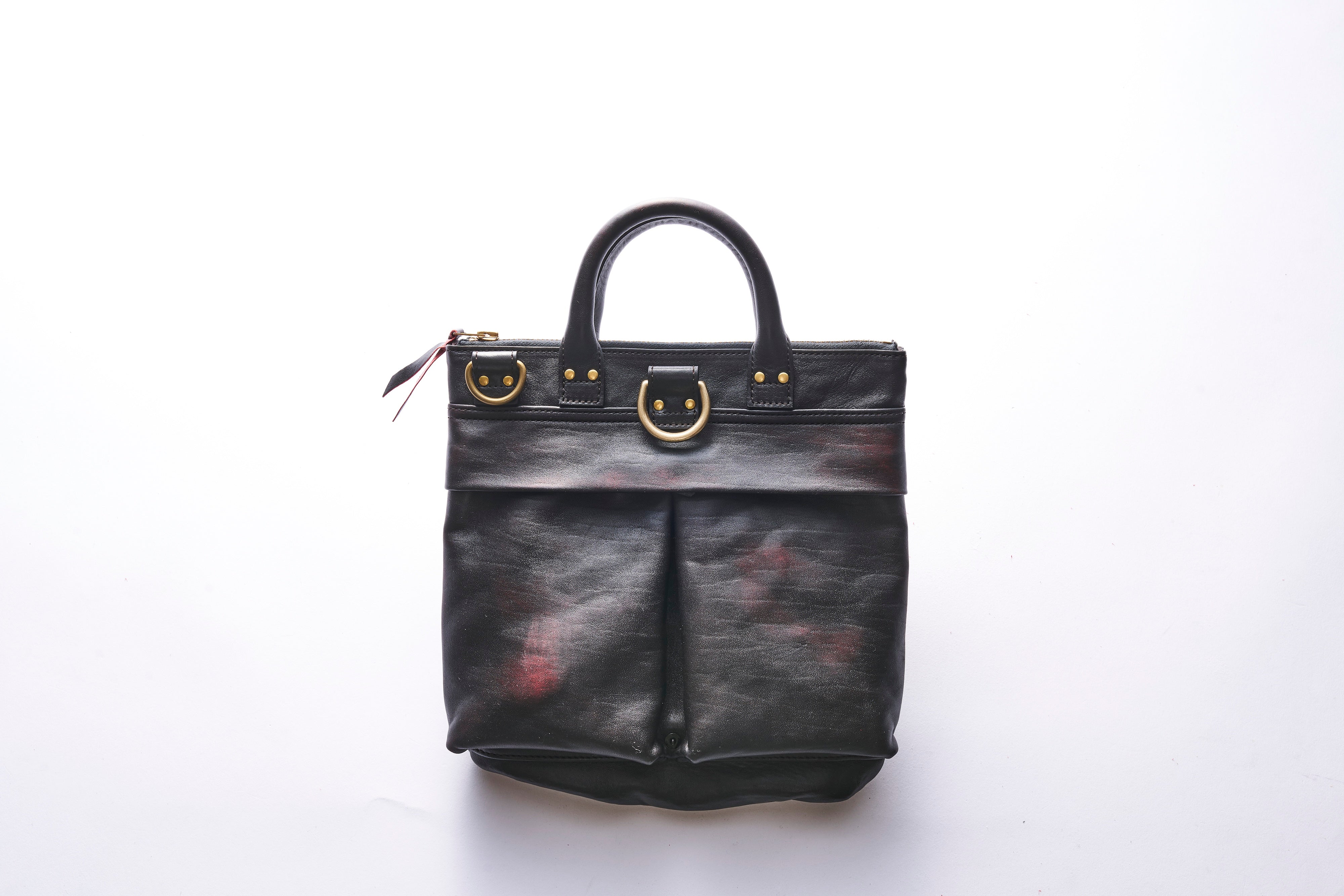 池田工芸×Lightning 純国産「赤茶芯」ホースハイド RED T-Core Leather Lover Minimet Bag【公式オンライン限定】
