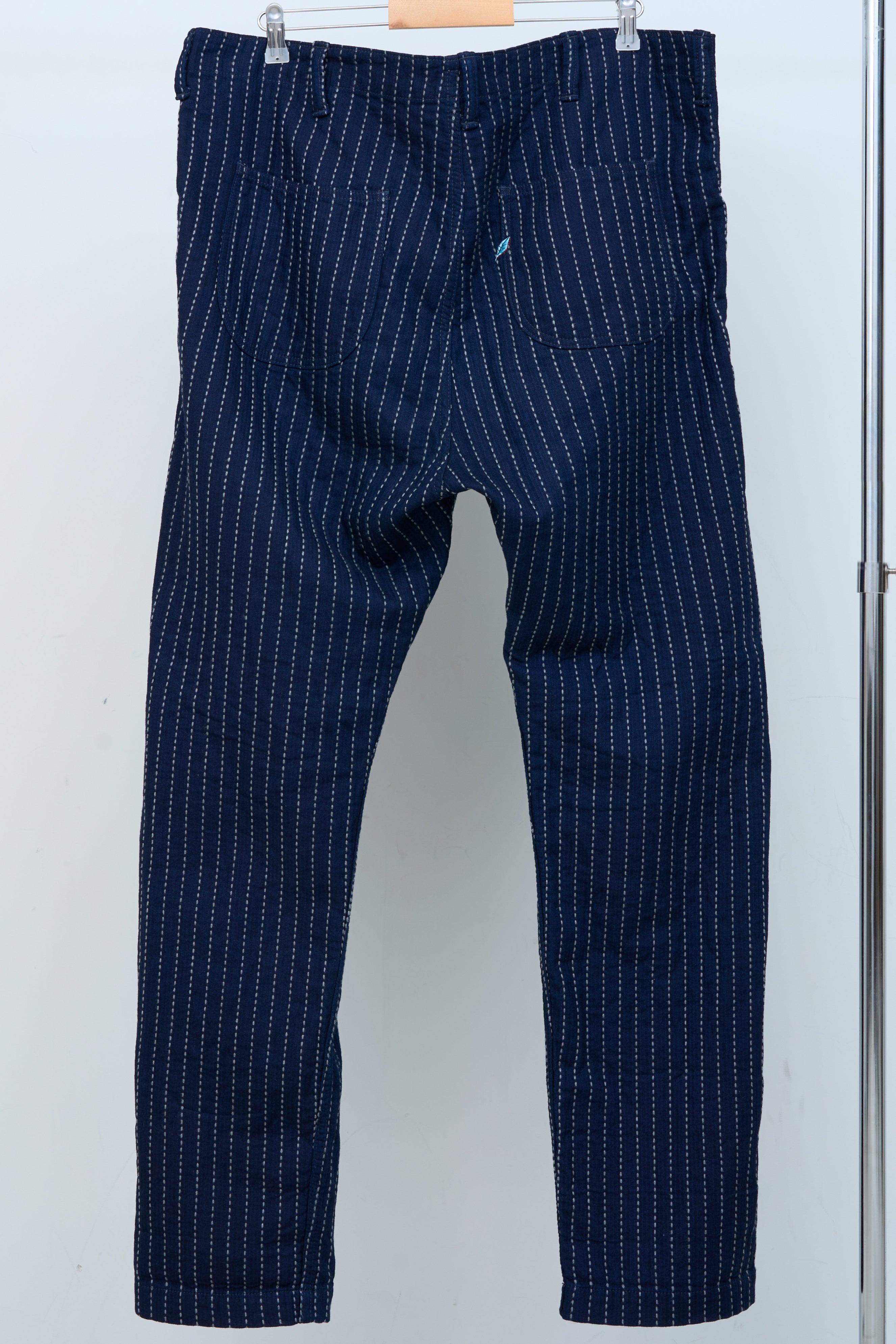 【超 BIG SIZE ポチャ専用】pure blue japan×Lightning ワークトラウザーズ【編集長プライベートコレクション】