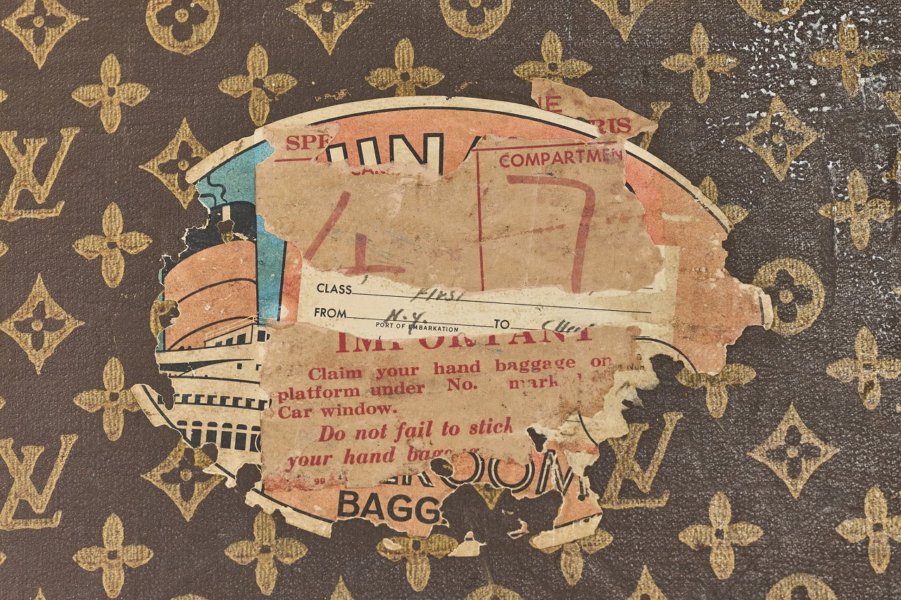 1950s Louis Vuitton(ルイ・ヴィトン)モノグラム・キャンバス スーツケース