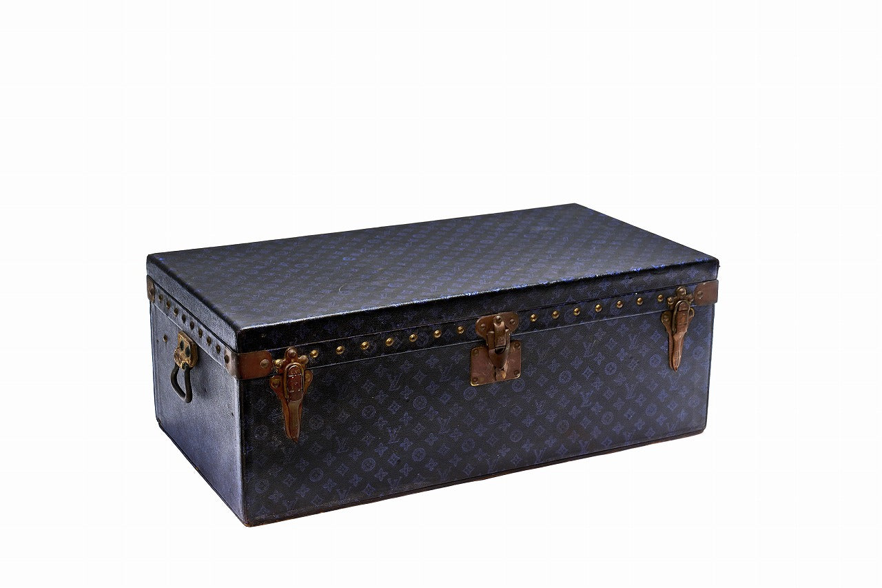 1910s Louis Vuitton(ルイ・ヴィトン)ブルー・モノグラム トランク