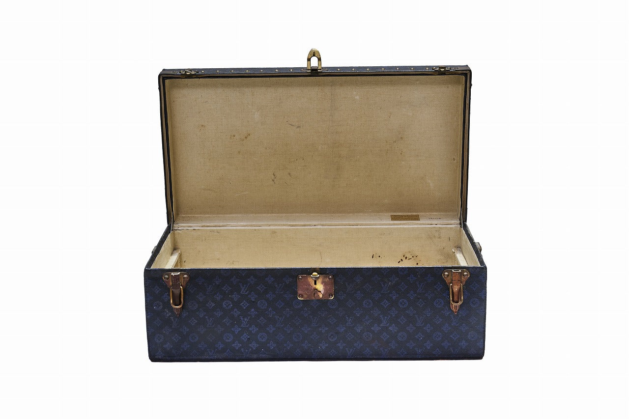 1910s Louis Vuitton(ルイ・ヴィトン)ブルー・モノグラム トランク