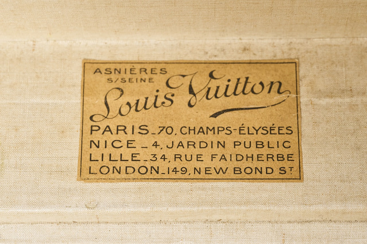 1910s Louis Vuitton(ルイ・ヴィトン)ブルー・モノグラム トランク