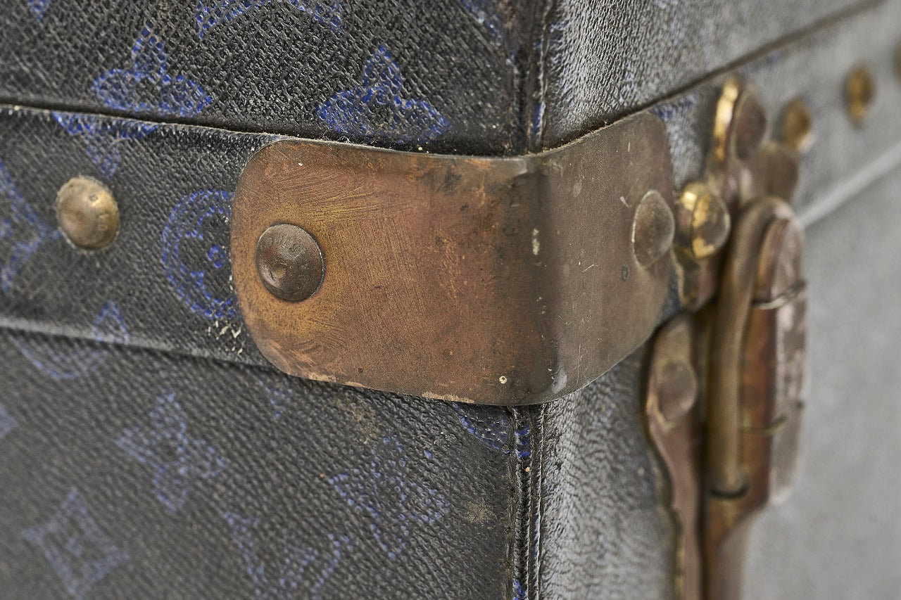 1910s Louis Vuitton(ルイ・ヴィトン)ブルー・モノグラム トランク