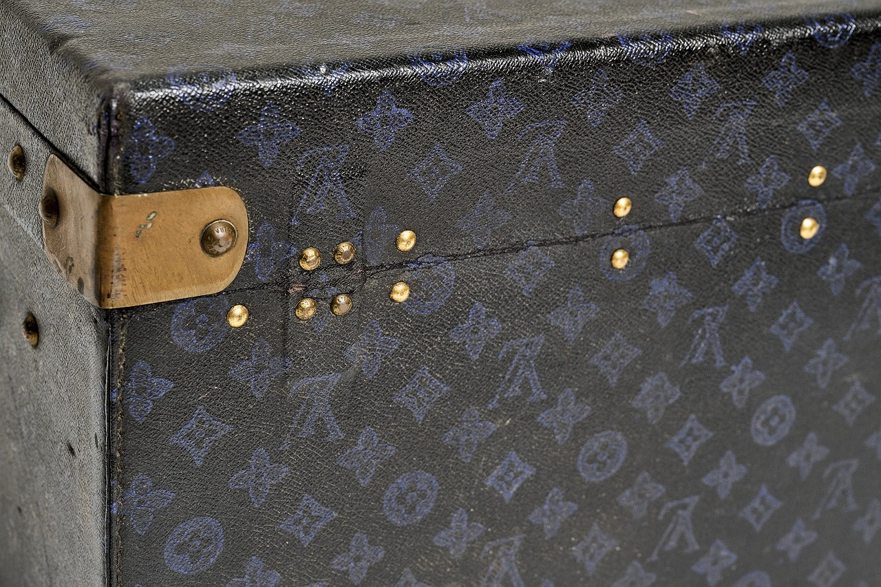 1910s Louis Vuitton(ルイ・ヴィトン)ブルー・モノグラム トランク