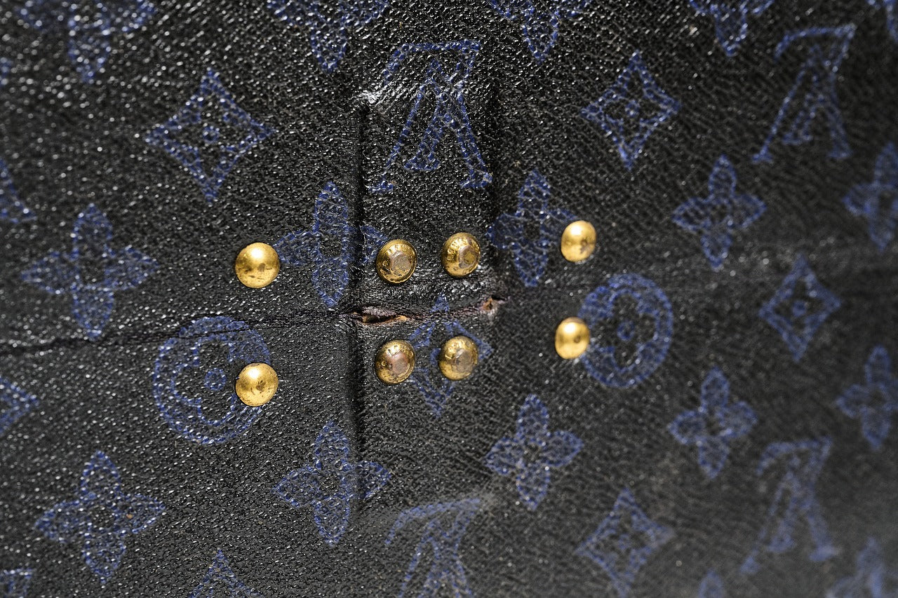 1910s Louis Vuitton(ルイ・ヴィトン)ブルー・モノグラム トランク
