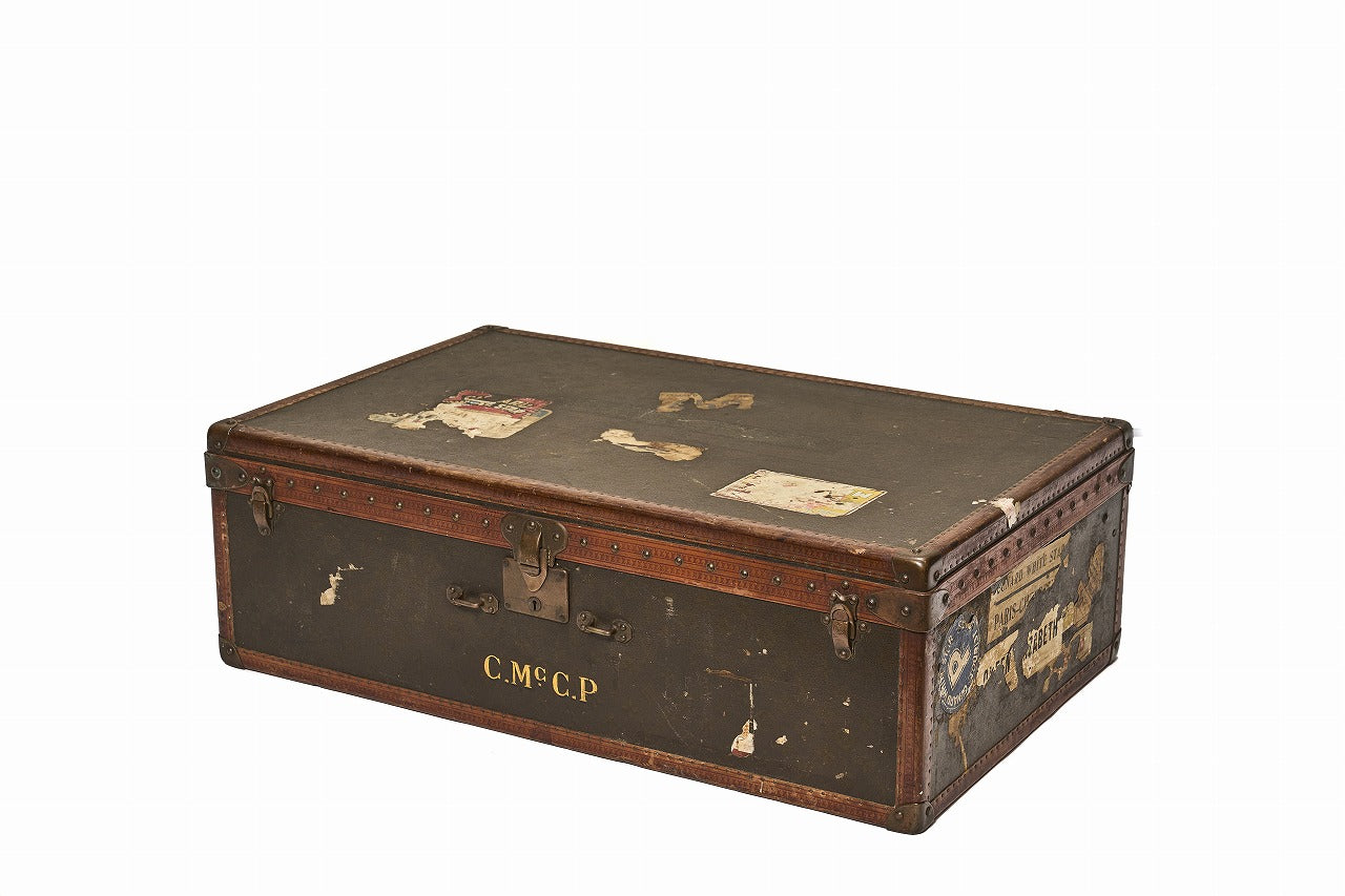 1920~1930s Louis Vuitton(ルイ・ヴィトン)モノグラム・キャンバス トランク