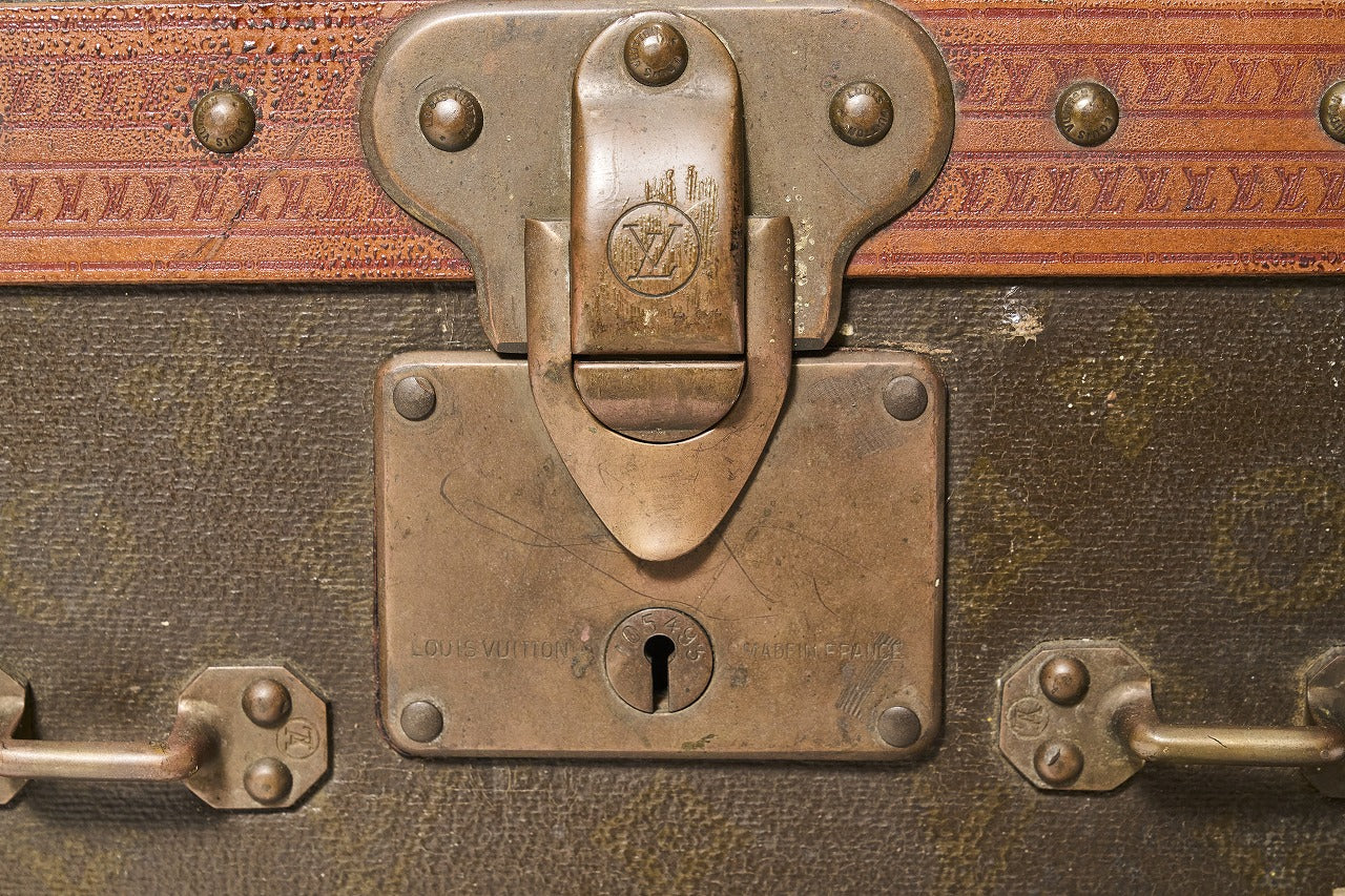 1920~1930s Louis Vuitton(ルイ・ヴィトン)モノグラム・キャンバス トランク