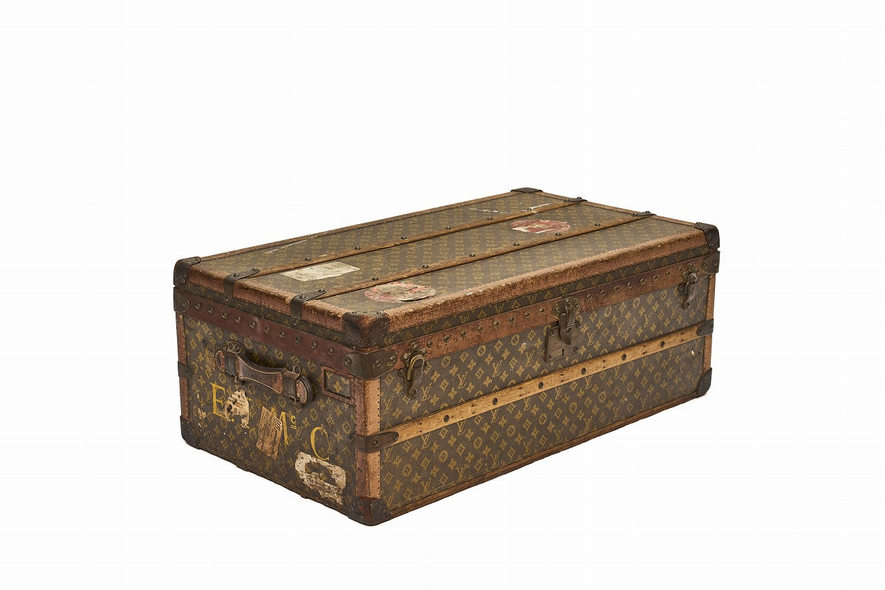 1910~1920s Louis Vuitton(ルイ・ヴィトン)モノグラム・キャンバス トランク