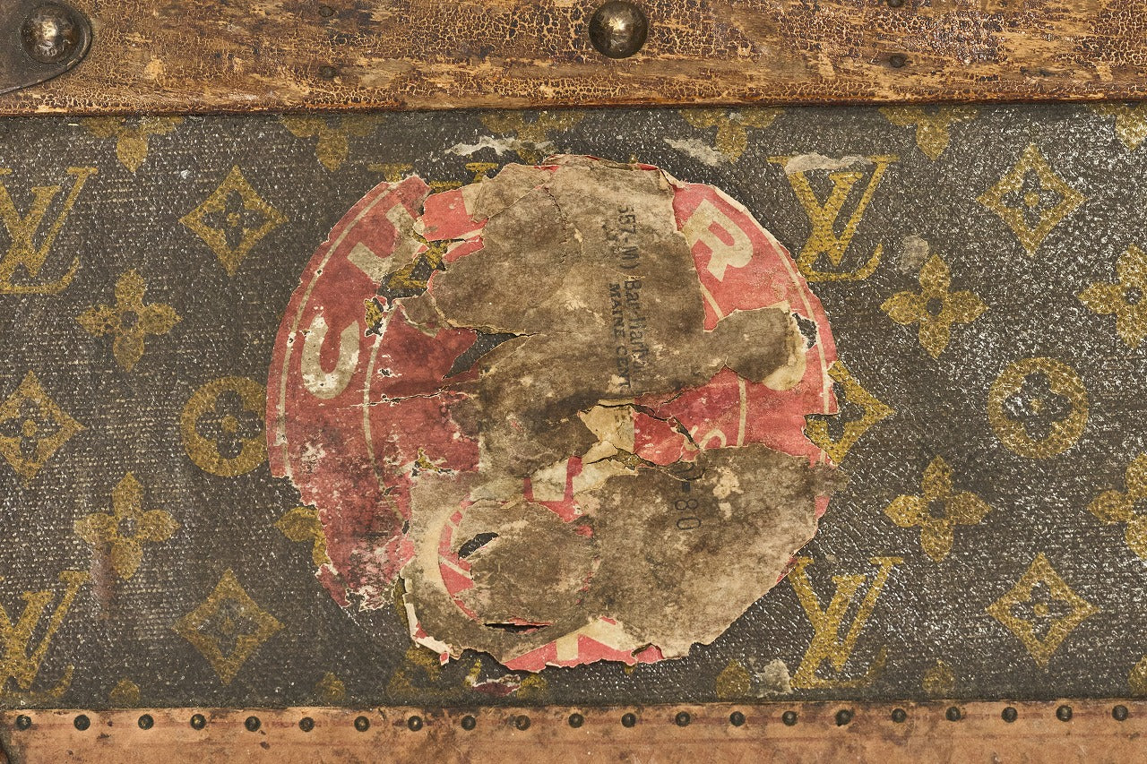 1910~1920s Louis Vuitton(ルイ・ヴィトン)モノグラム・キャンバス トランク