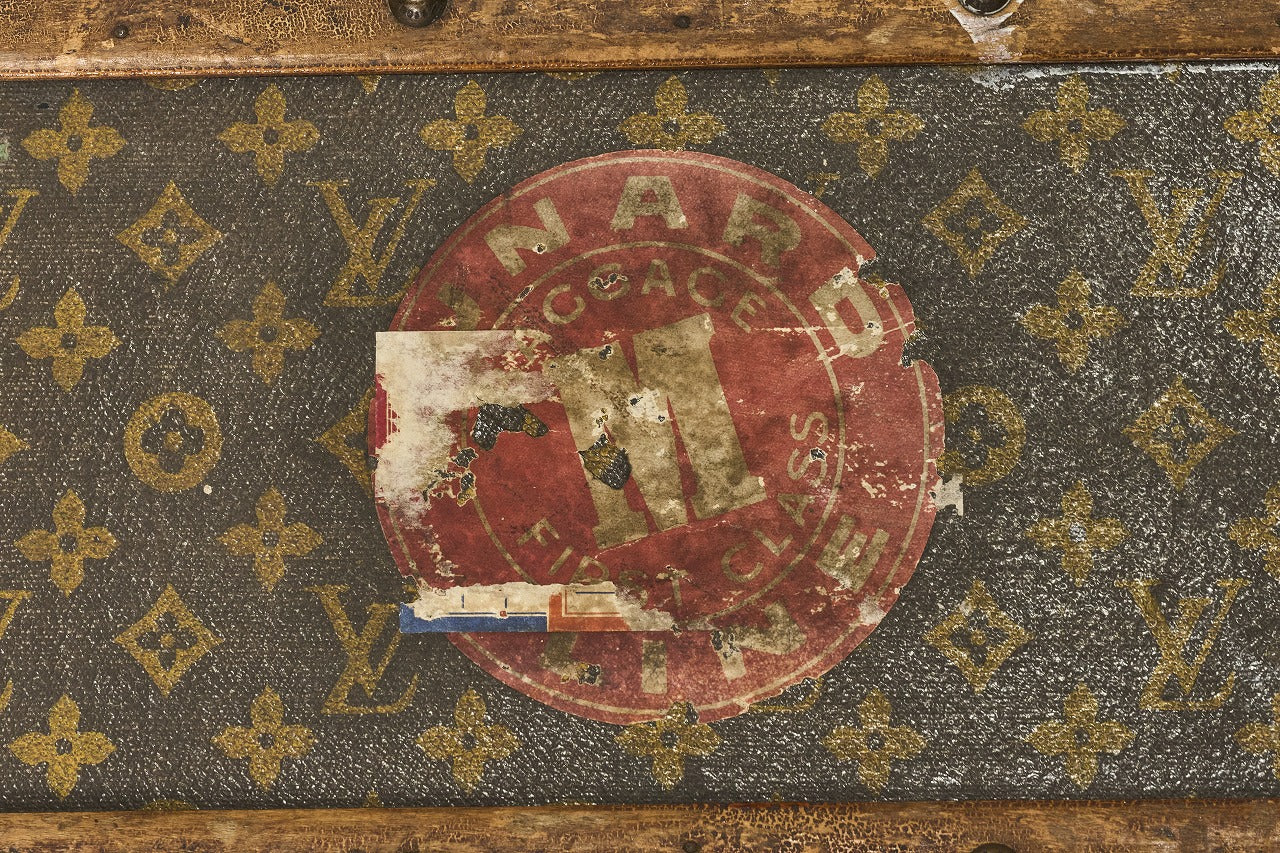 1910~1920s Louis Vuitton(ルイ・ヴィトン)モノグラム・キャンバス トランク