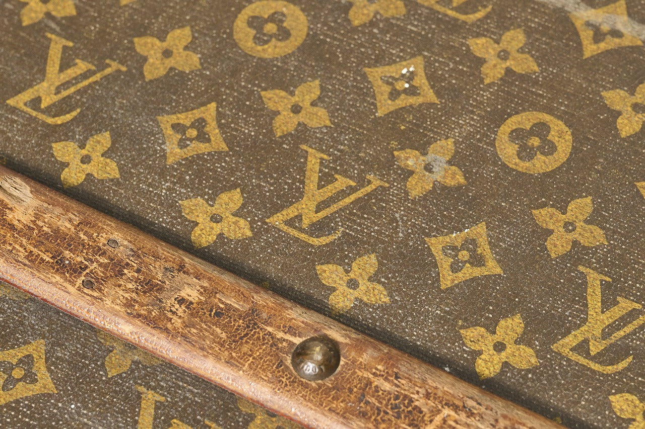 1910~1920s Louis Vuitton(ルイ・ヴィトン)モノグラム・キャンバス トランク