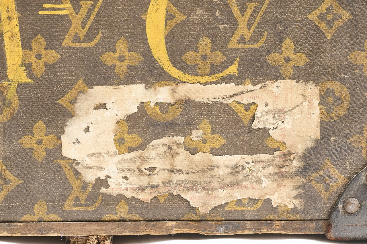1910~1920s Louis Vuitton(ルイ・ヴィトン)モノグラム・キャンバス トランク