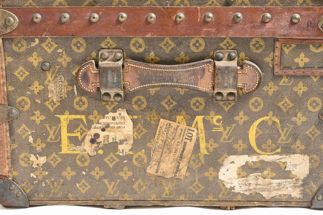 1910~1920s Louis Vuitton(ルイ・ヴィトン)モノグラム・キャンバス トランク