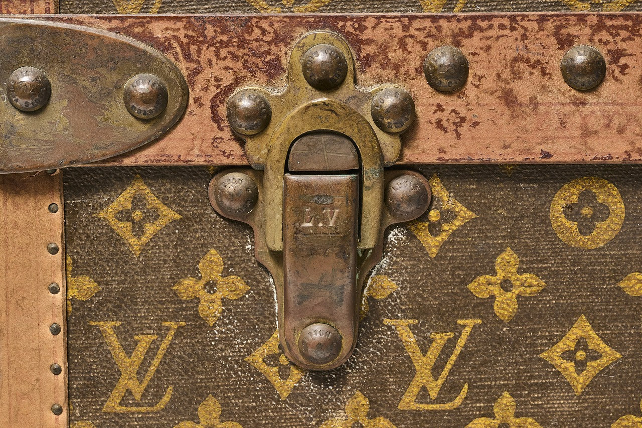 1910~1920s Louis Vuitton(ルイ・ヴィトン)モノグラム・キャンバス トランク