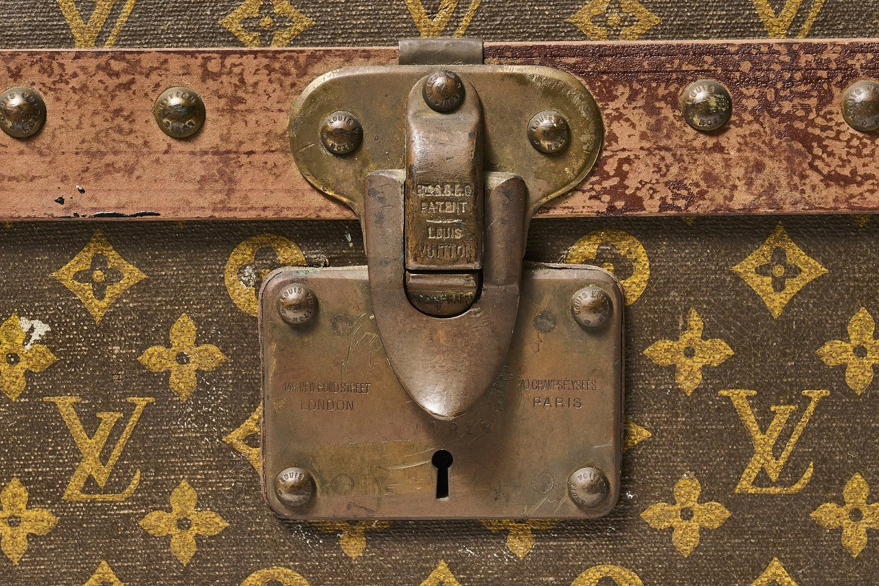 1910~1920s Louis Vuitton(ルイ・ヴィトン)モノグラム・キャンバス トランク