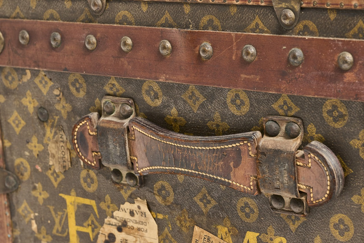 1910~1920s Louis Vuitton(ルイ・ヴィトン)モノグラム・キャンバス トランク