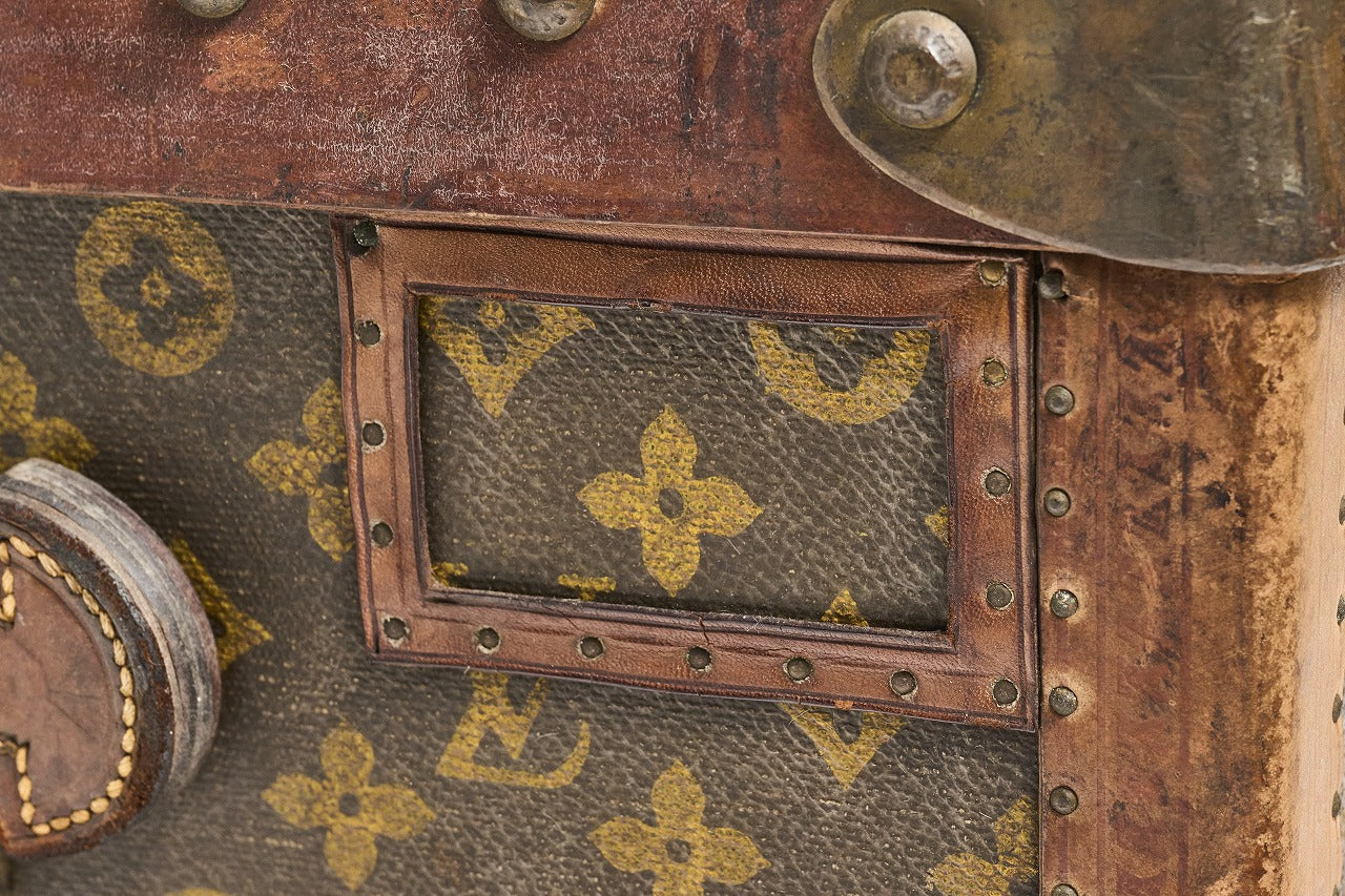 1910~1920s Louis Vuitton(ルイ・ヴィトン)モノグラム・キャンバス トランク