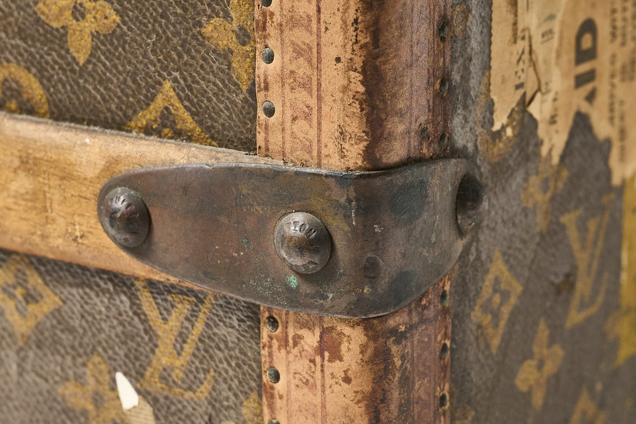 1910~1920s Louis Vuitton(ルイ・ヴィトン)モノグラム・キャンバス トランク