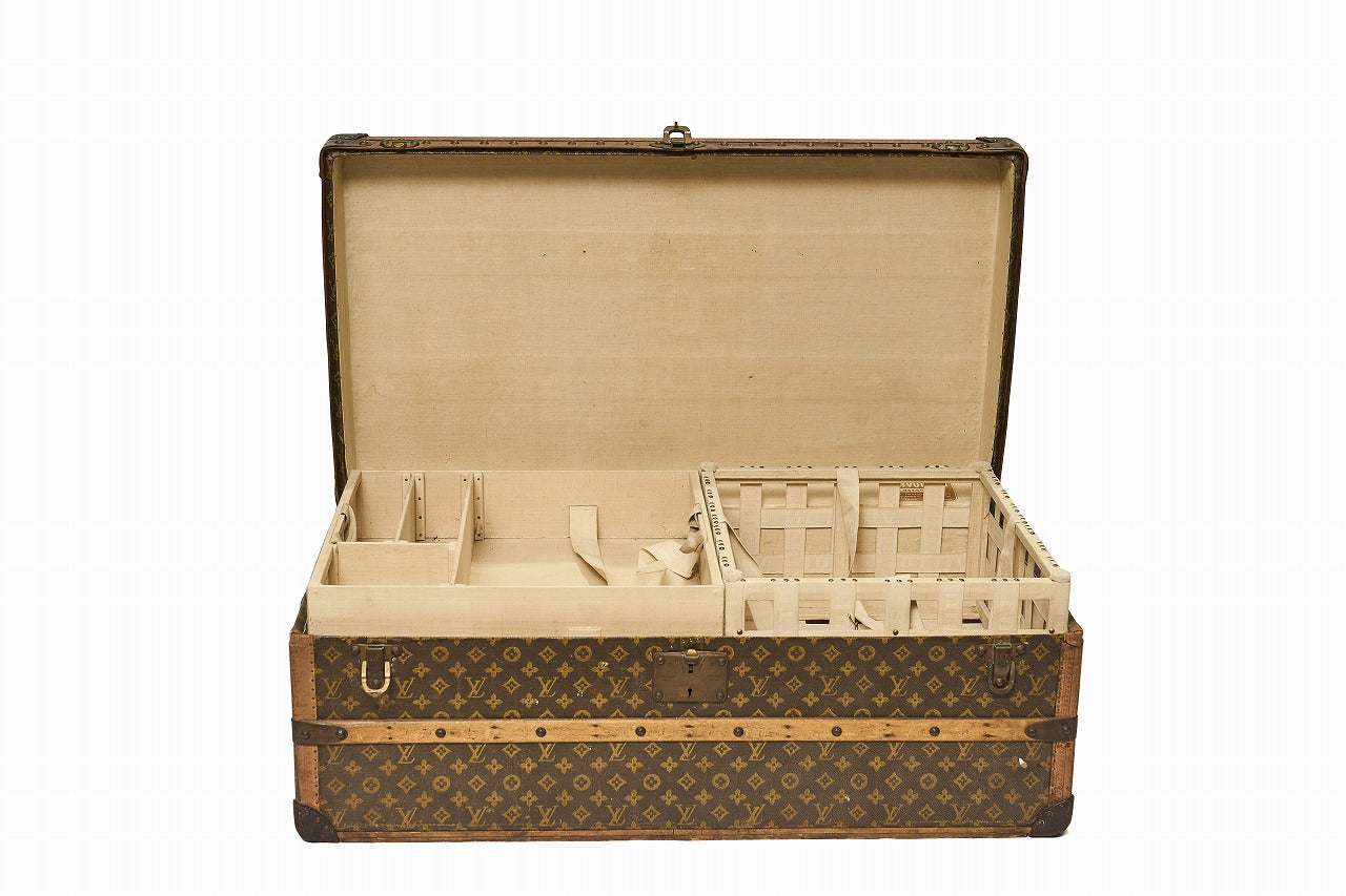 1910~1920s Louis Vuitton(ルイ・ヴィトン)モノグラム・キャンバス トランク