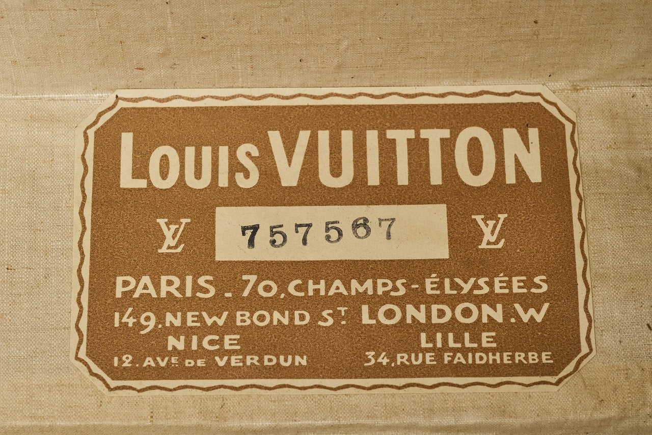 1910~1920s Louis Vuitton(ルイ・ヴィトン)モノグラム・キャンバス トランク