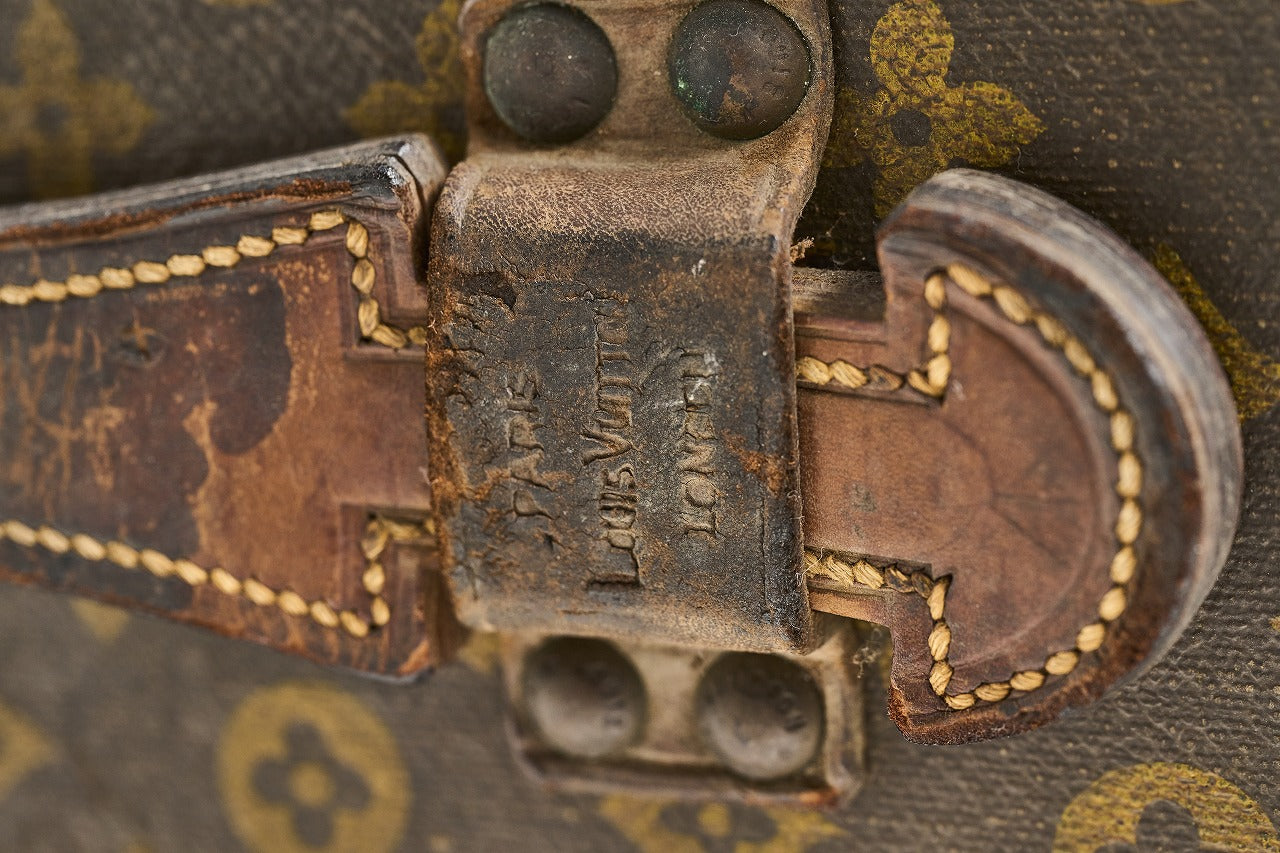 1910~1920s Louis Vuitton(ルイ・ヴィトン)モノグラム・キャンバス トランク