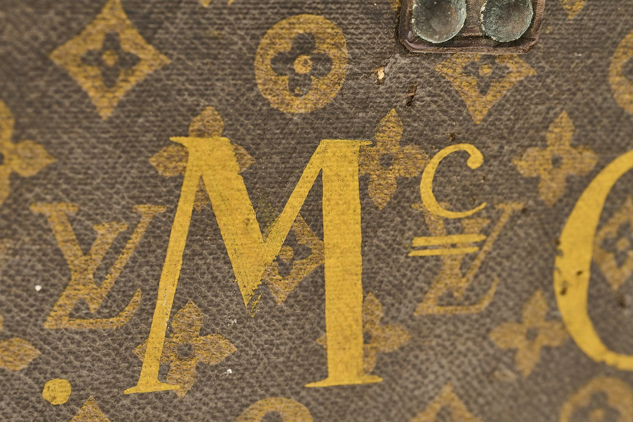1910~1920s Louis Vuitton(ルイ・ヴィトン)モノグラム・キャンバス トランク
