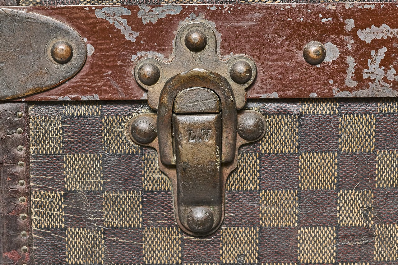 1890s Louis Vuitton(ルイ・ヴィトン)ダミエ・キャンバス トランク