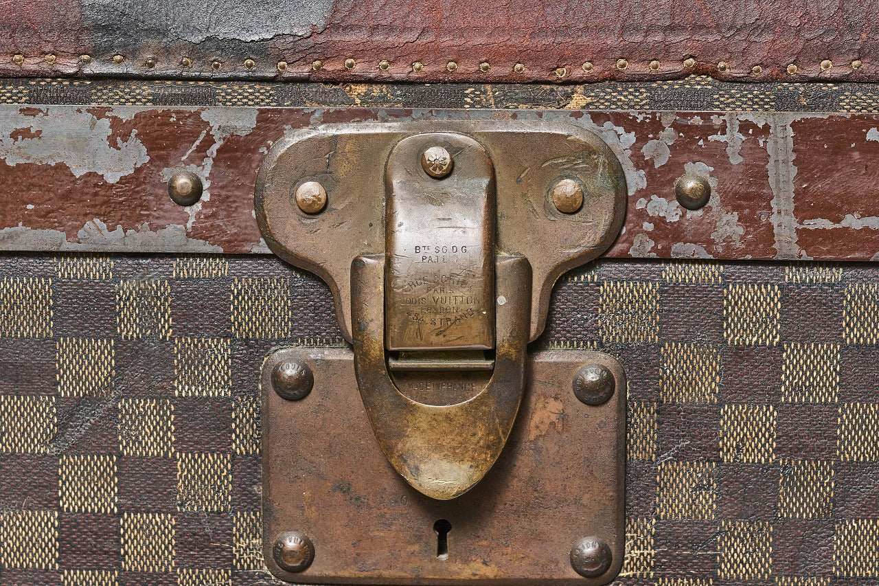 1890s Louis Vuitton(ルイ・ヴィトン)ダミエ・キャンバス トランク