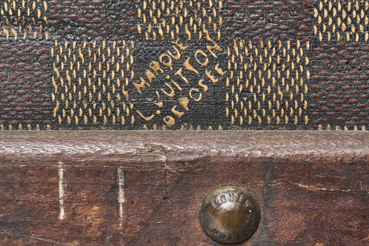 1890s Louis Vuitton(ルイ・ヴィトン)ダミエ・キャンバス トランク