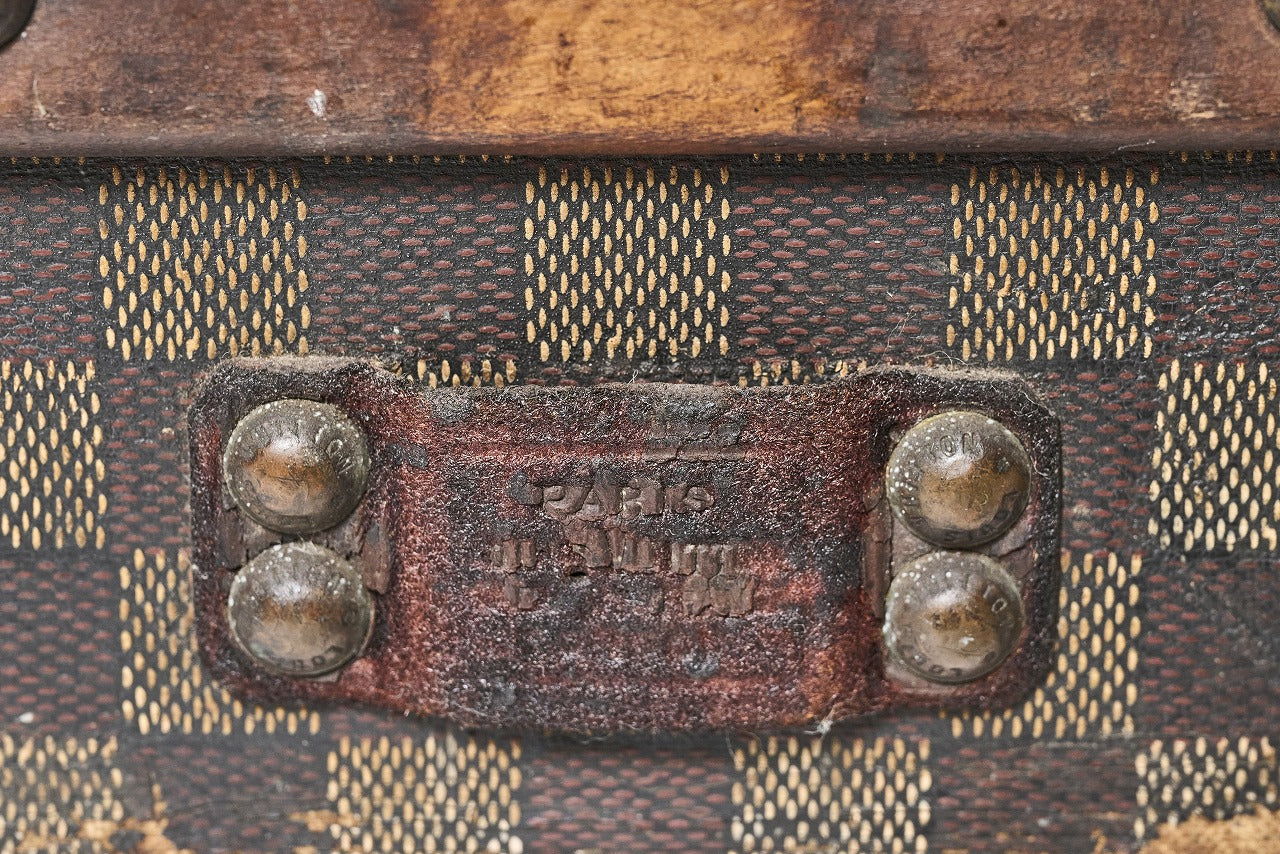 1890s Louis Vuitton(ルイ・ヴィトン)ダミエ・キャンバス トランク