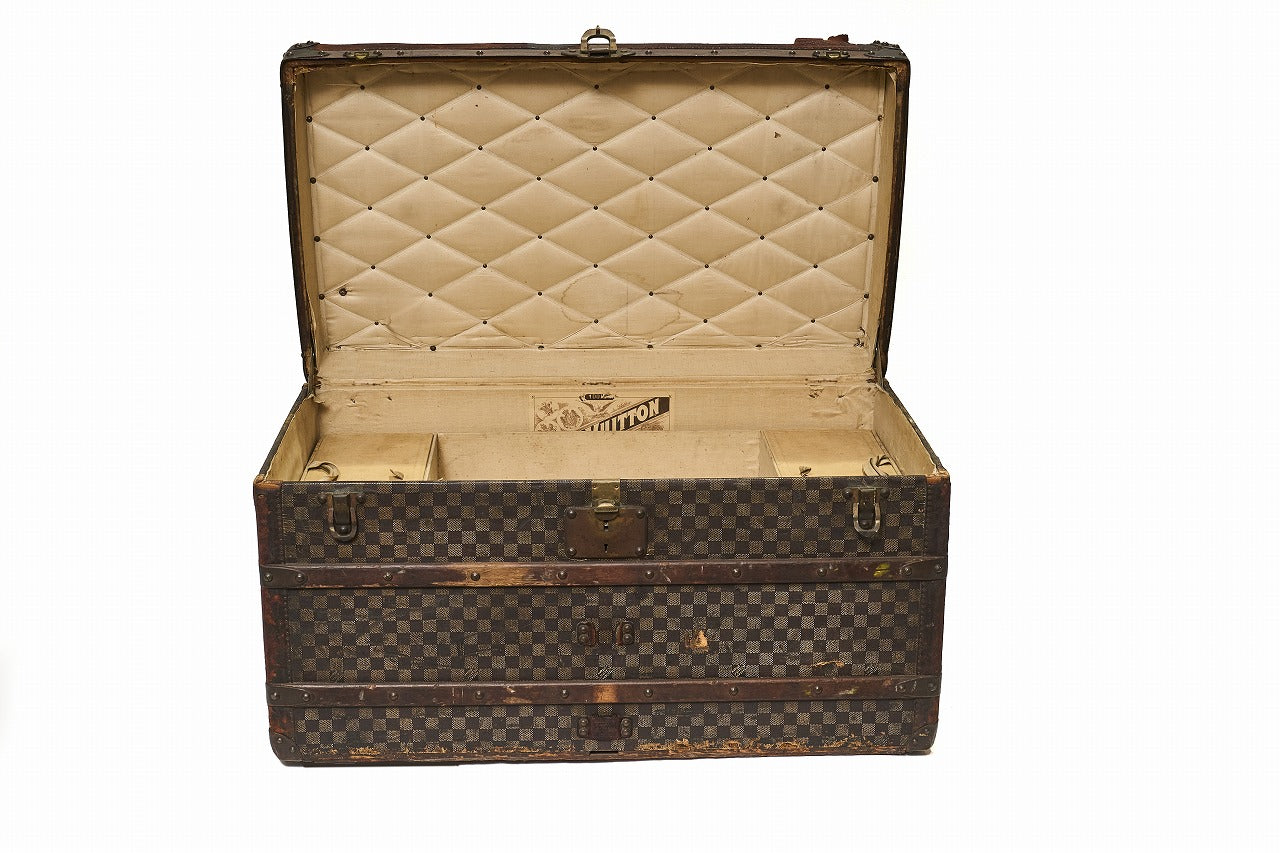 1890s Louis Vuitton(ルイ・ヴィトン)ダミエ・キャンバス トランク