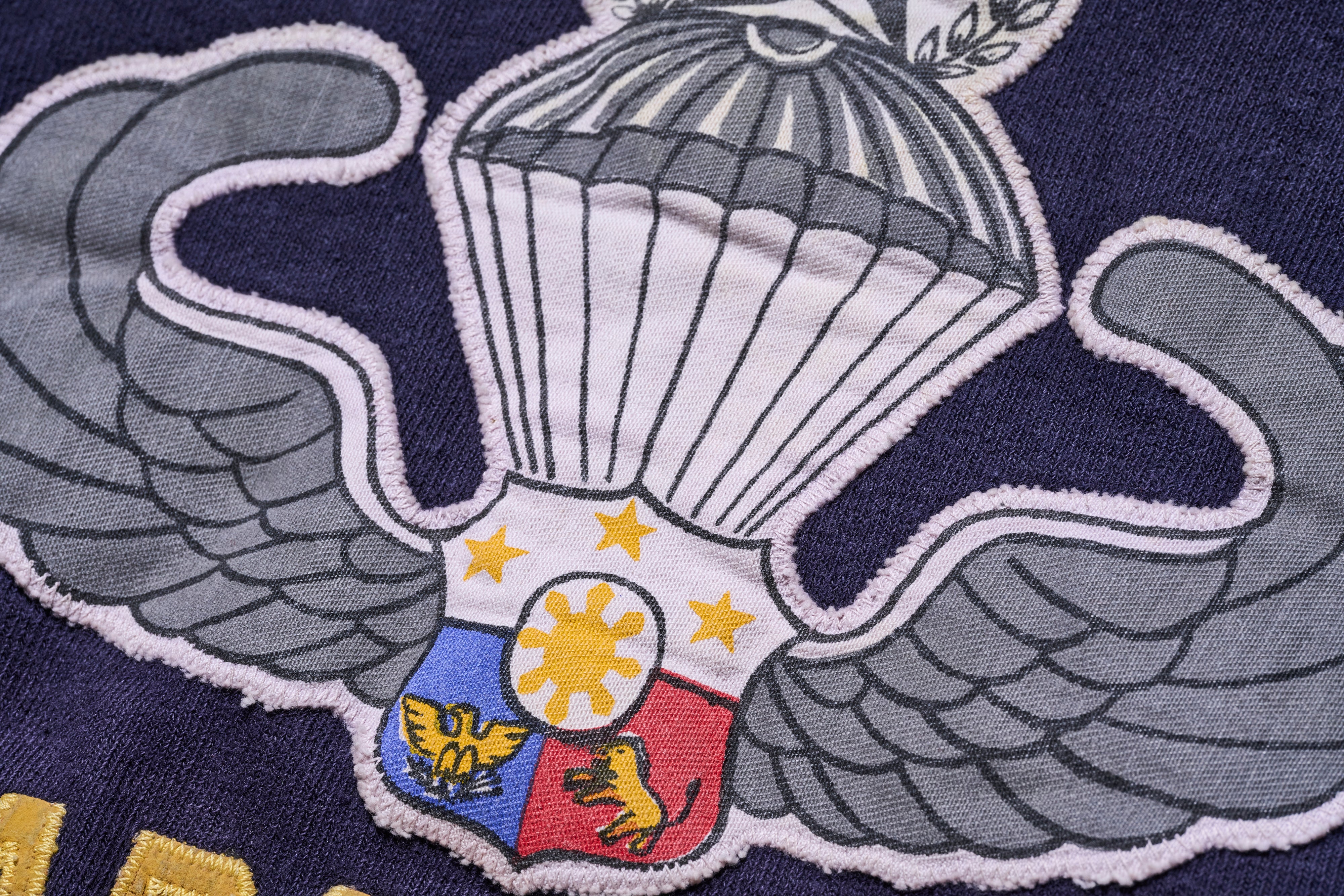 PAF ミリタリーハイネックスウェット Sサイズ