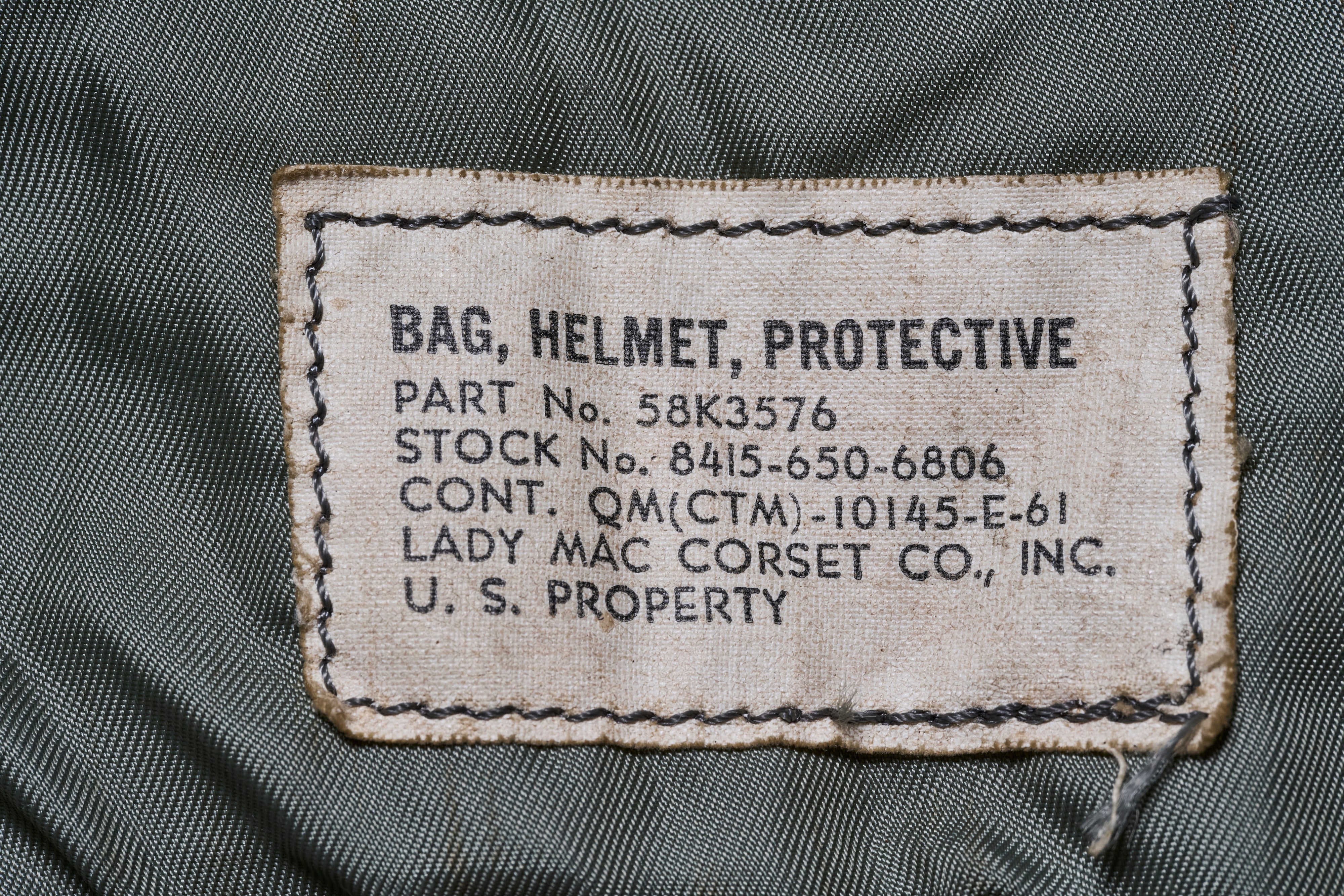 USAF ヘルメットバッグ 2ndモデル