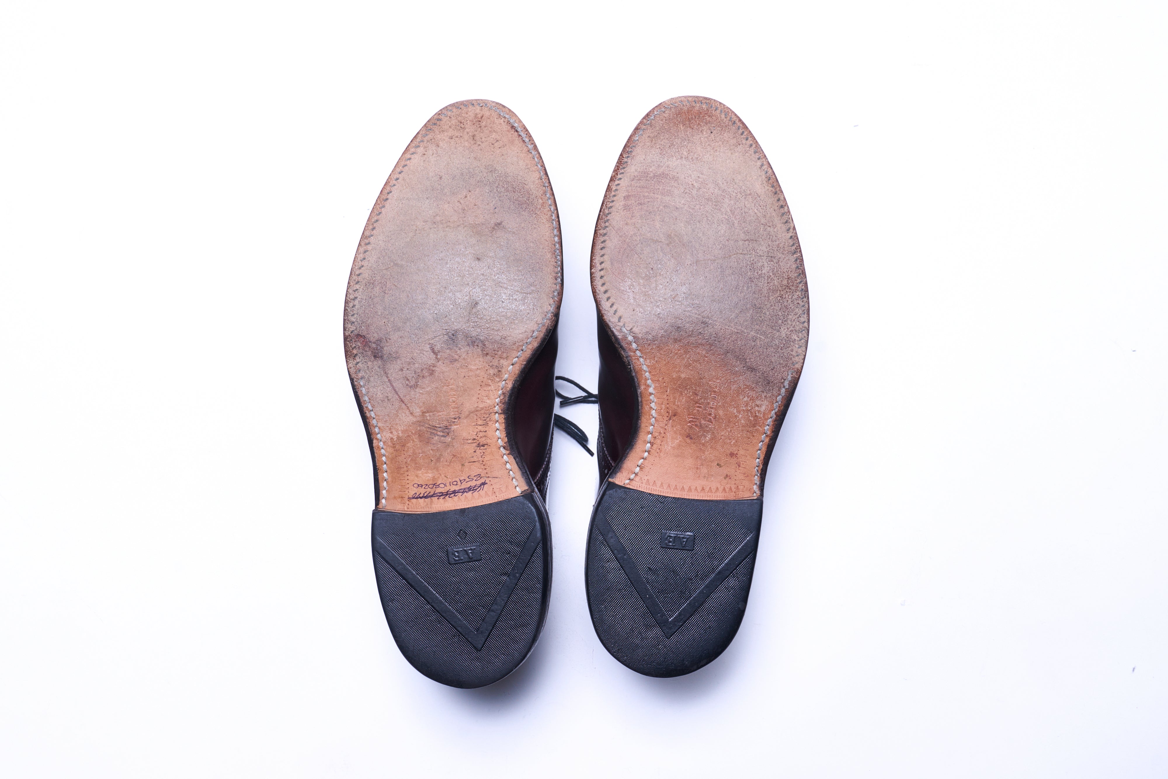 ALLEN EDMONDS レザーシューズ(バーガンディ)
