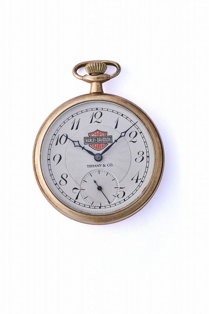 1930s TIFFANY ポケットウォッチ “Harley-Davidson”ダブルネーム【5 