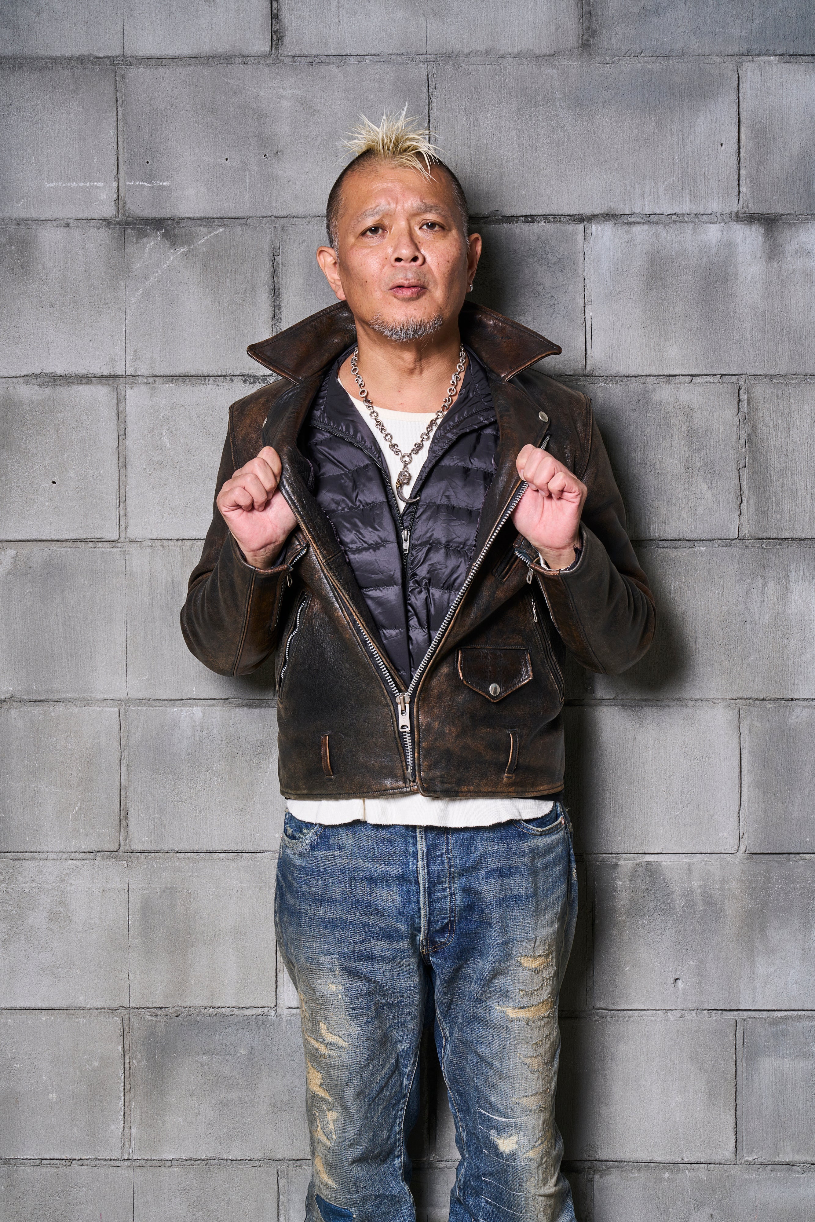 Lightning Leather Lover 革ジャン専用インナーダウン